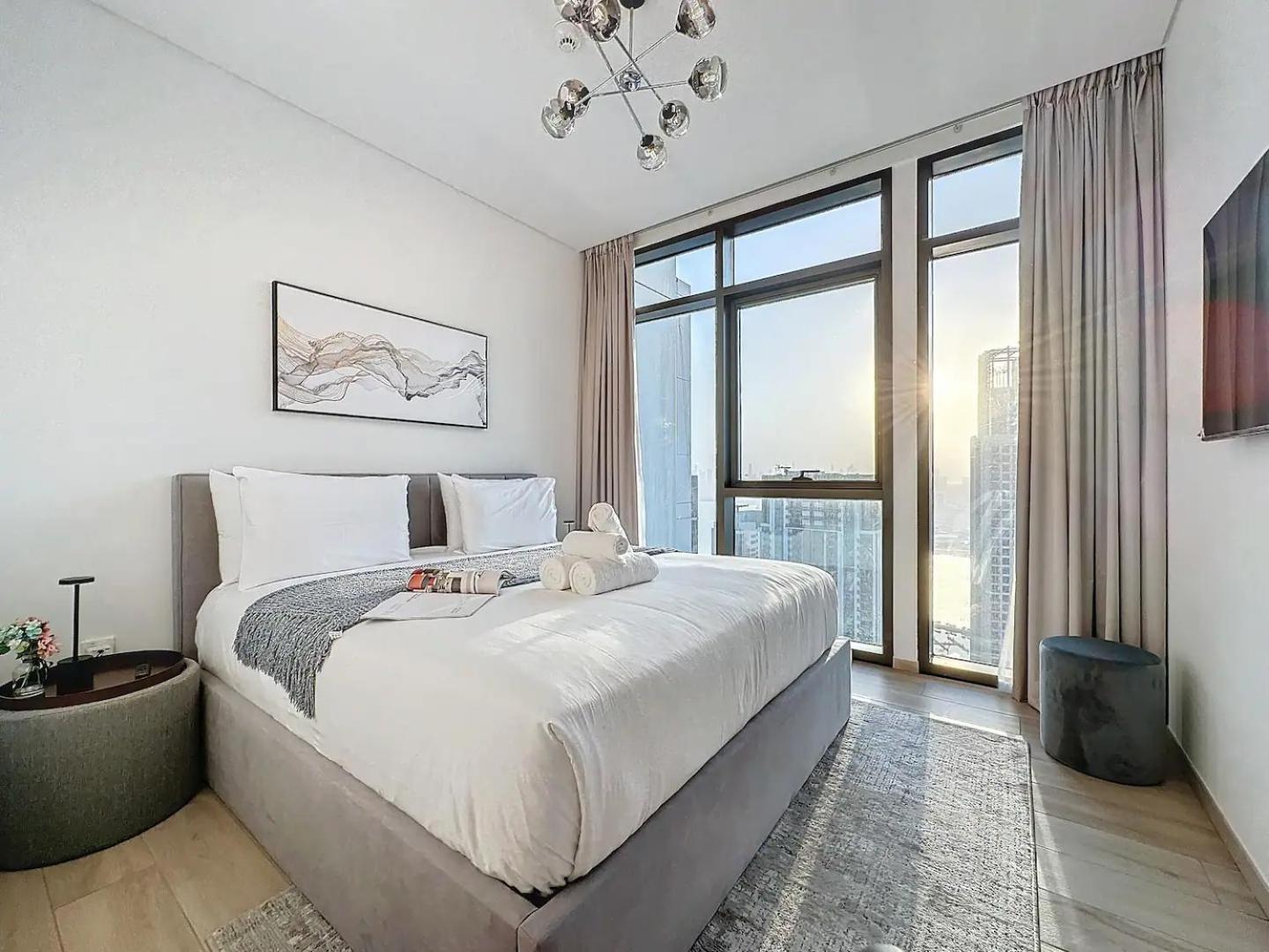 Lux 1br With Amazing View In Palace Residences Creek Harbor
