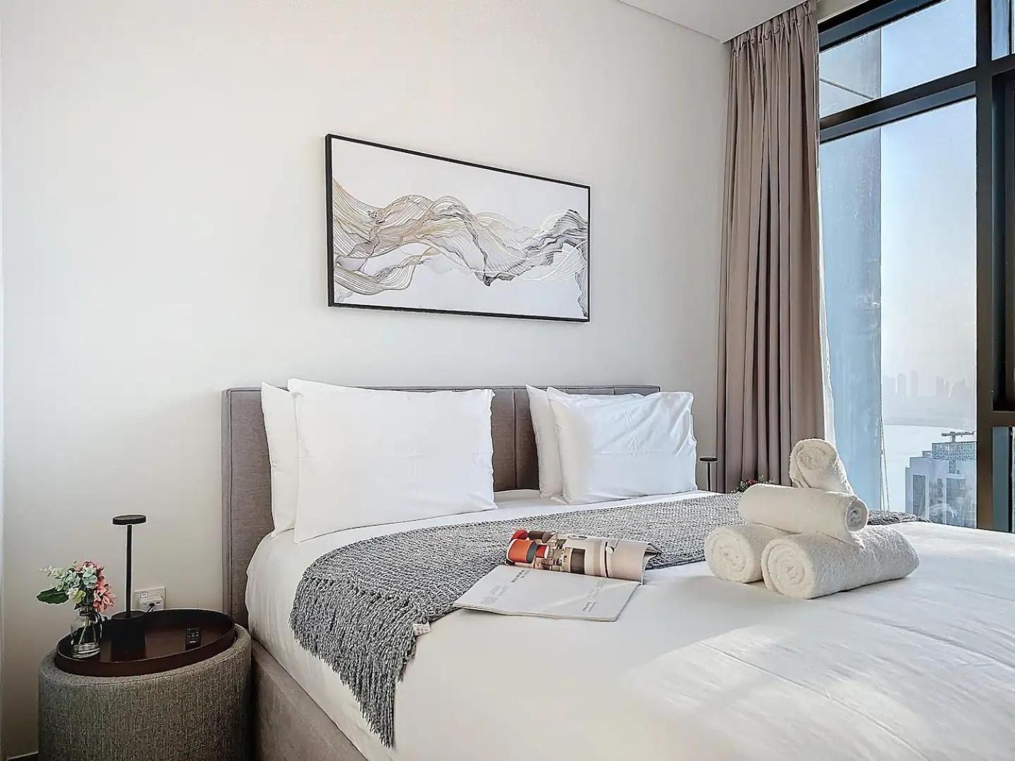 Lux 1br With Amazing View In Palace Residences Creek Harbor Apartment