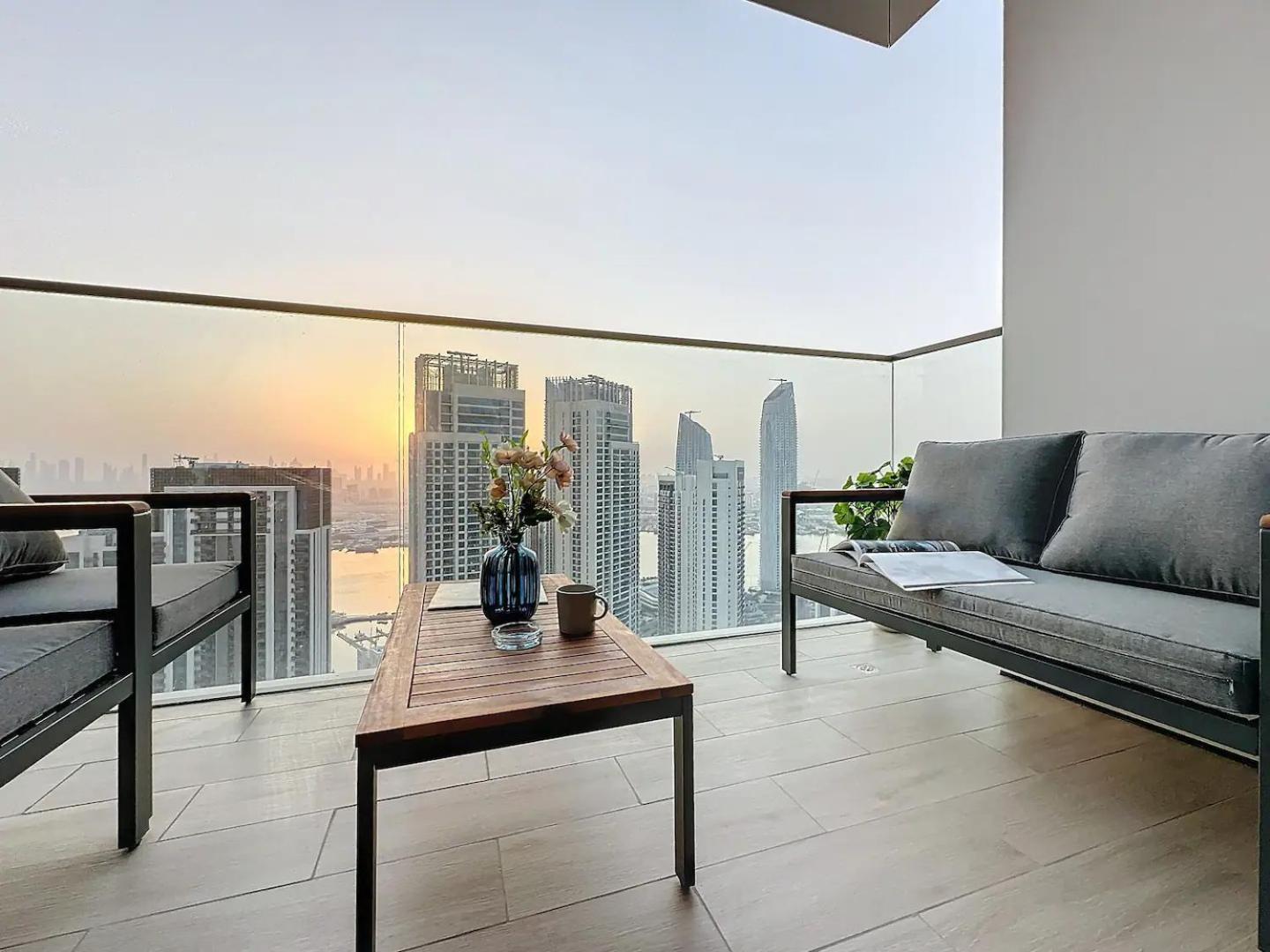 Lux 1br With Amazing View In Palace Residences Creek Harbor Apartment Dubai