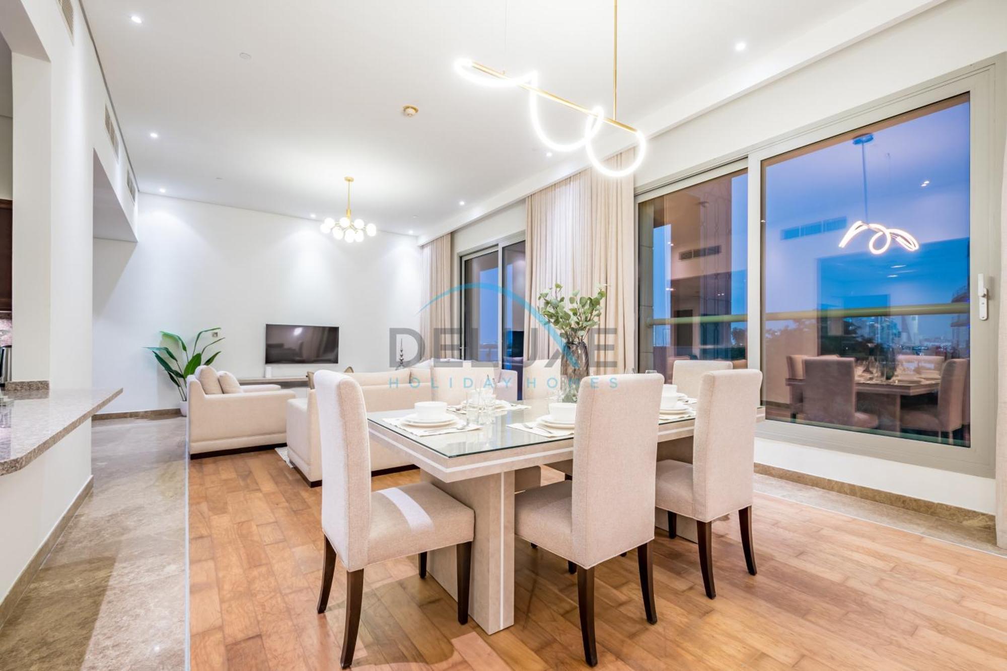 Waterfront 2br With Assistant In Dream Palm Residence, Palm Jumeirah By Deluxe Homes *