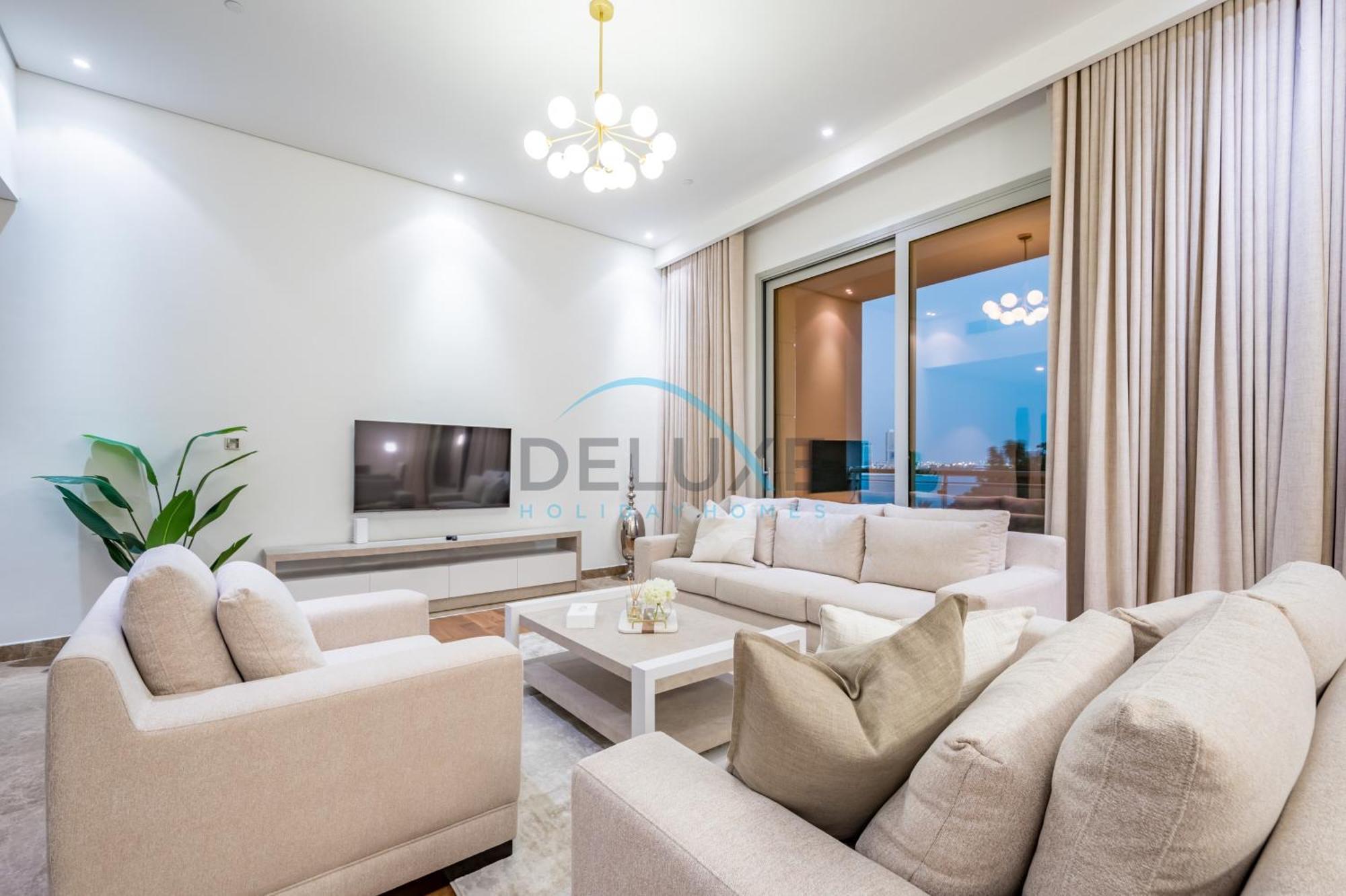 Waterfront 2br With Assistant In Dream Palm Residence, Palm Jumeirah By Deluxe Homes Apartment