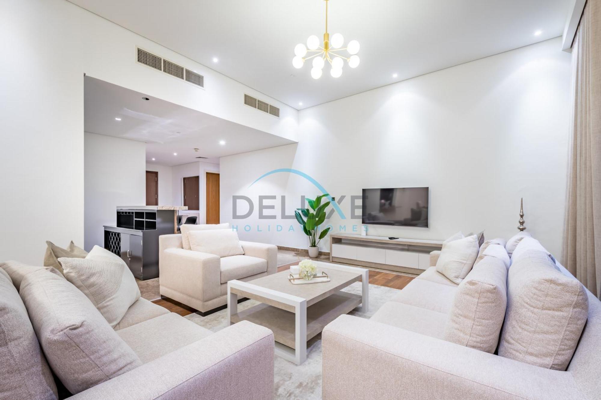 Waterfront 2br With Assistant In Dream Palm Residence, Palm Jumeirah By Deluxe Homes Apartment *