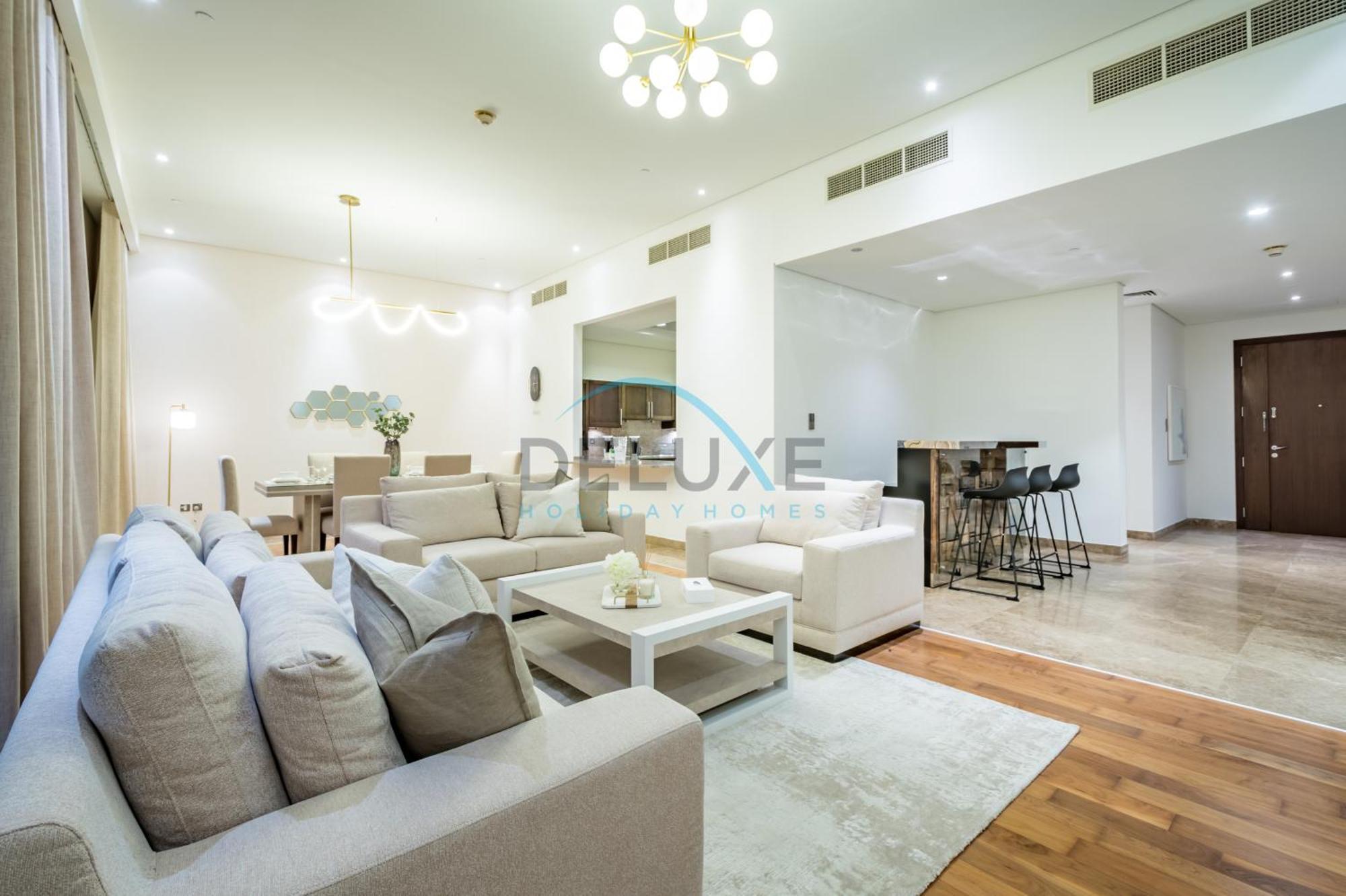 Waterfront 2br With Assistant In Dream Palm Residence, Palm Jumeirah By Deluxe Homes *