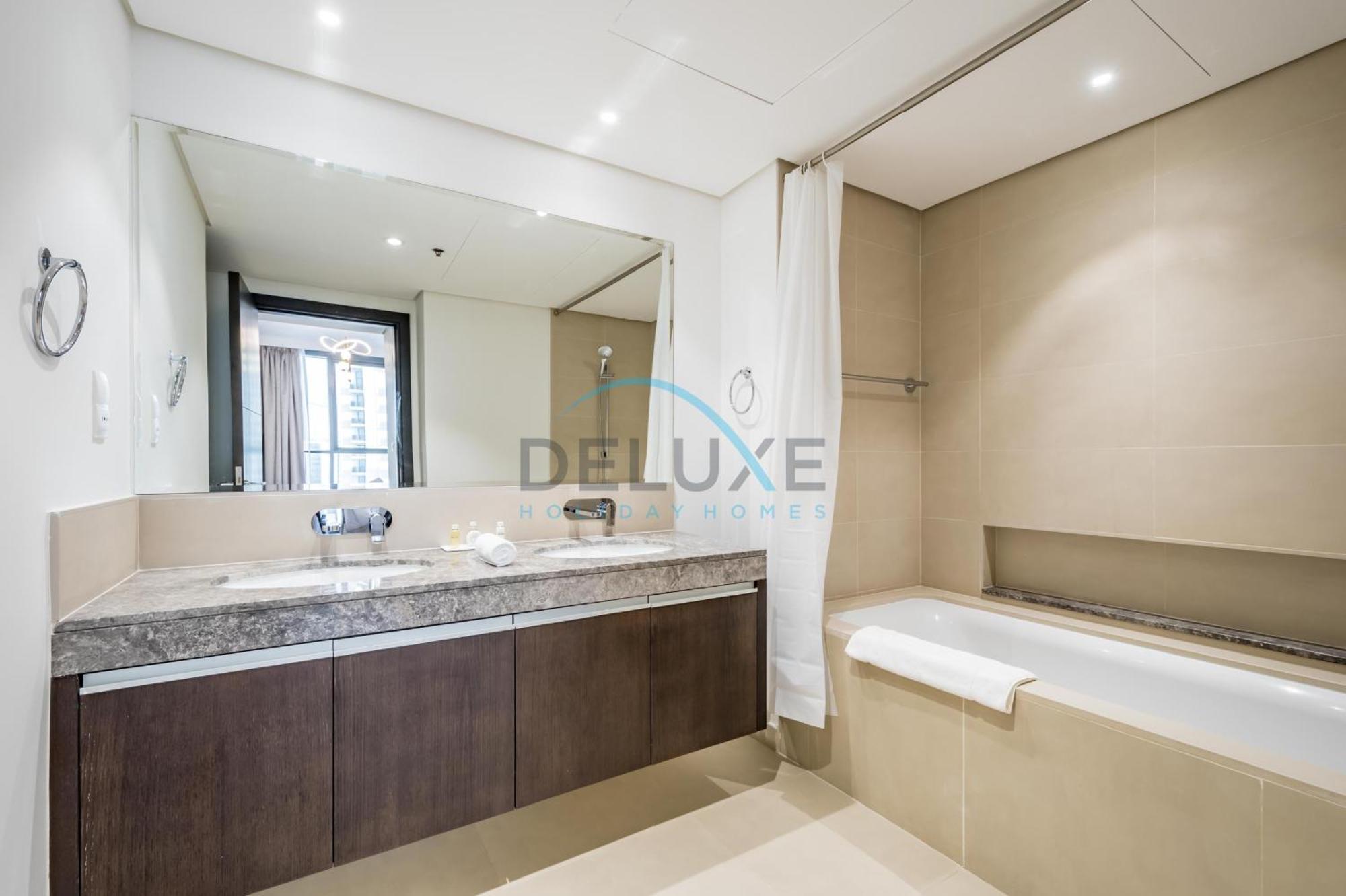 Luxurious 1br In The Creek Residences North Tower 1, Creek Harbour By Deluxe Homes Apartment Dubai