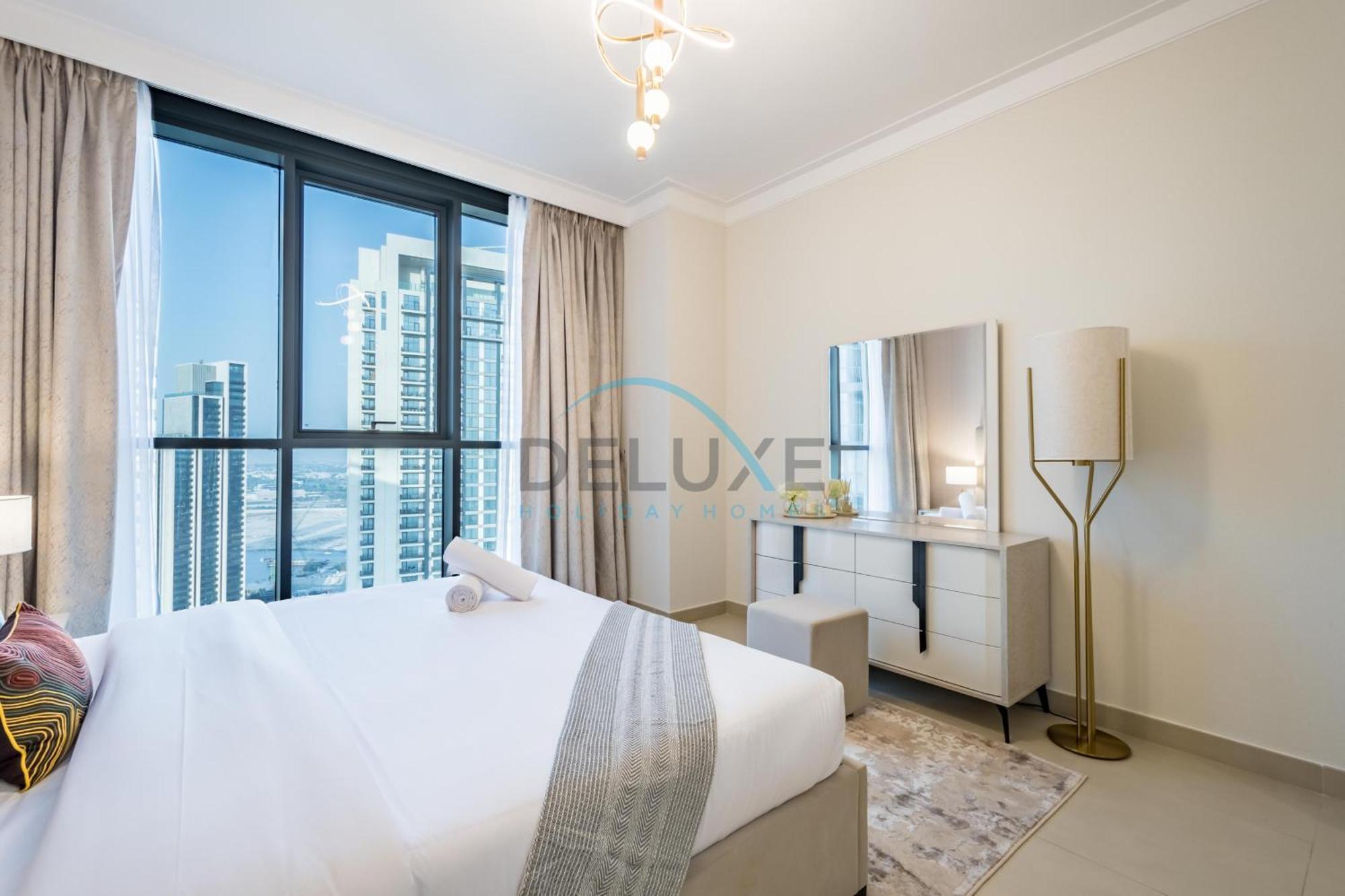 Apartment Luxurious 1br In The Creek Residences North Tower 1, Creek Harbour By Deluxe Homes Dubai