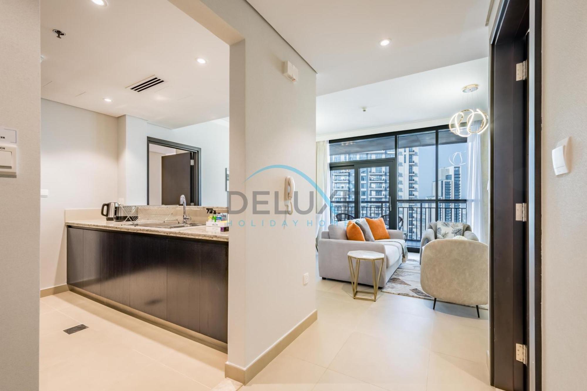 Apartment Luxurious 1br In The Creek Residences North Tower 1, Creek Harbour By Deluxe Homes *