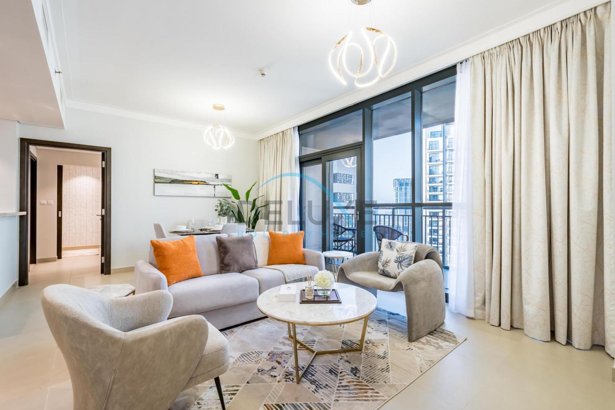 Luxurious 1br In The Creek Residences North Tower 1, Creek Harbour By Deluxe Homes * Dubai