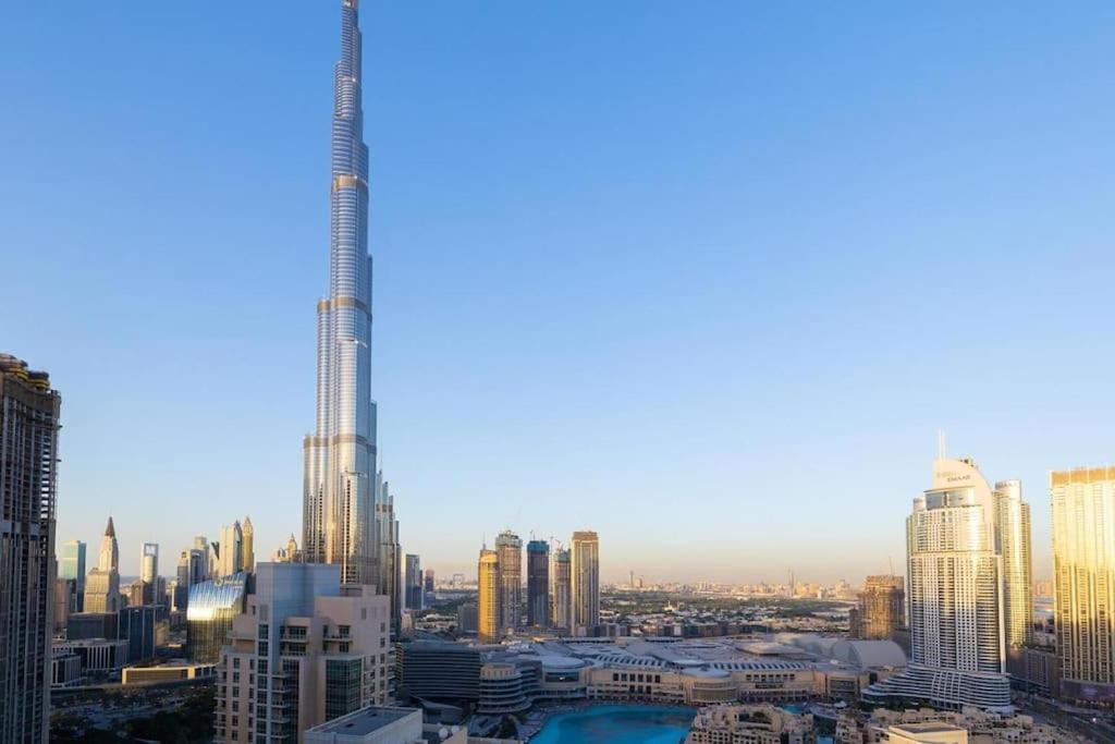 Apartment Luxury Burj Khalifa View - Mins Walking Mall Dubai