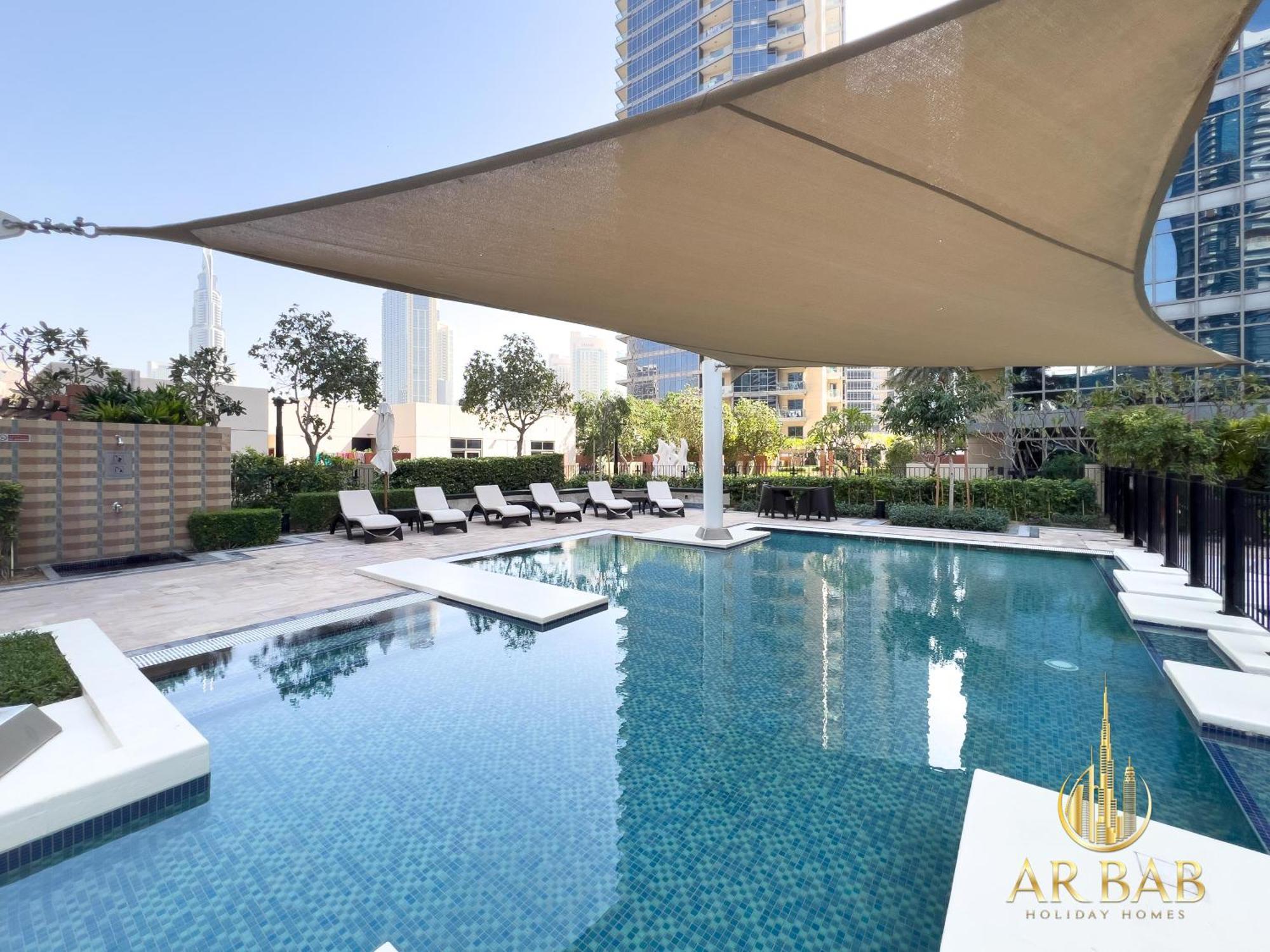 Arbab Homes Super Deluxe 2br Full Burj Khalifa View- South Ridge *