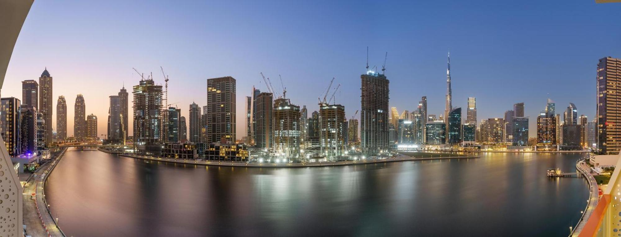 In Business Bay With Stunning Views Of Burj Khalifa & Canal Dubai