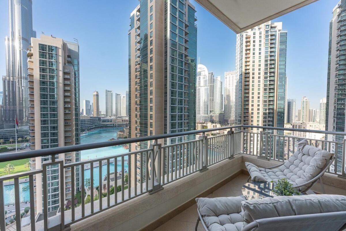 Elite 2-bedroom Flat In Downton With Burj Khalifa View!