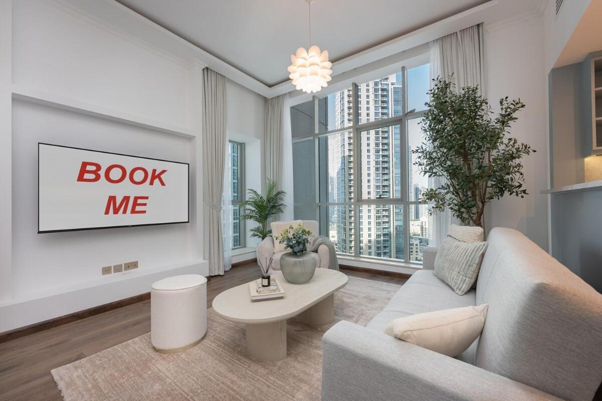 Elite 2-bedroom Flat In Downton With Burj Khalifa View! Apartment