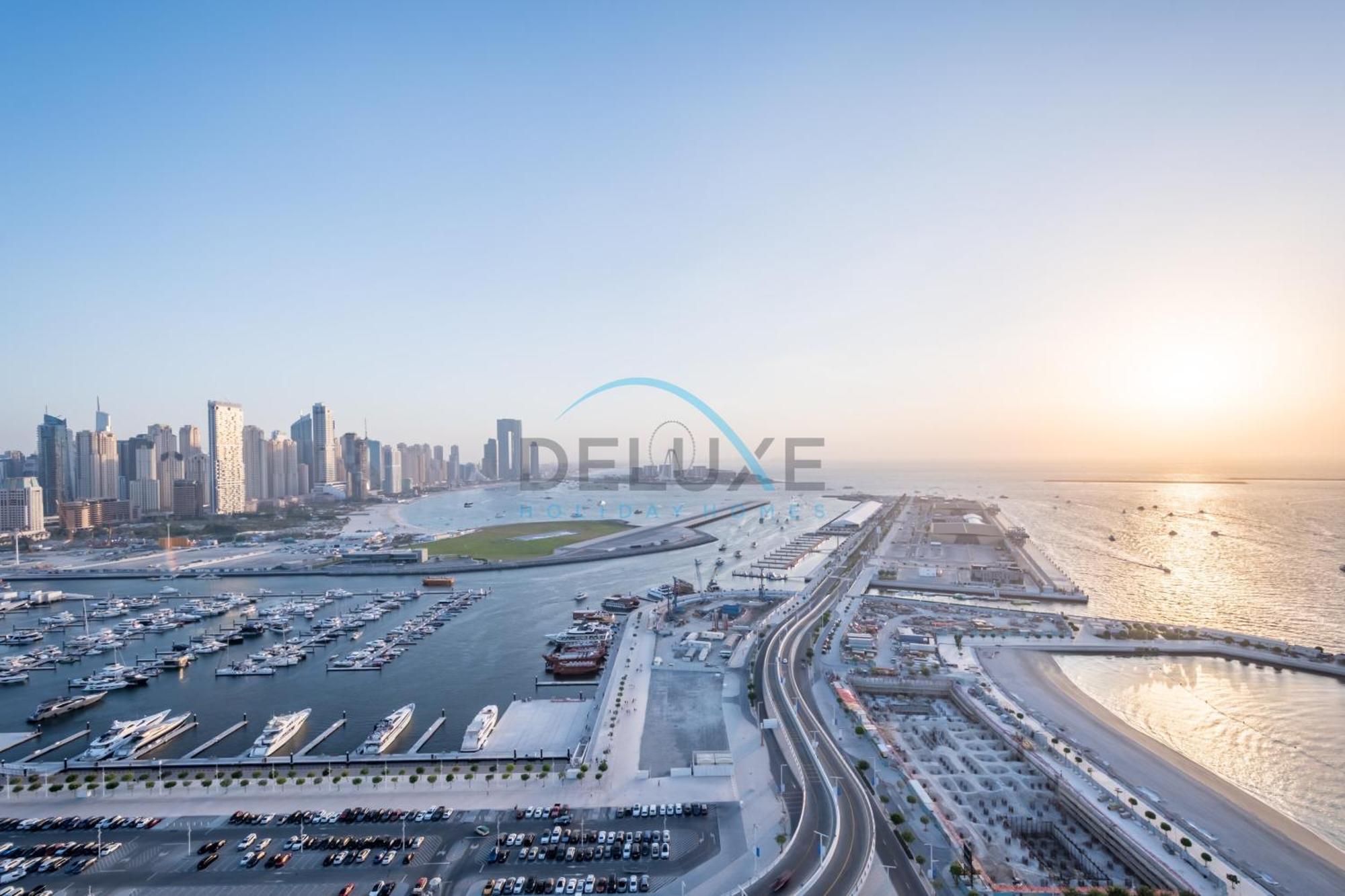 Classy 3br With Assistant At Sunrise Bay Tower 1 Emaar Beachfront, Marina By Deluxe Homes Dubai