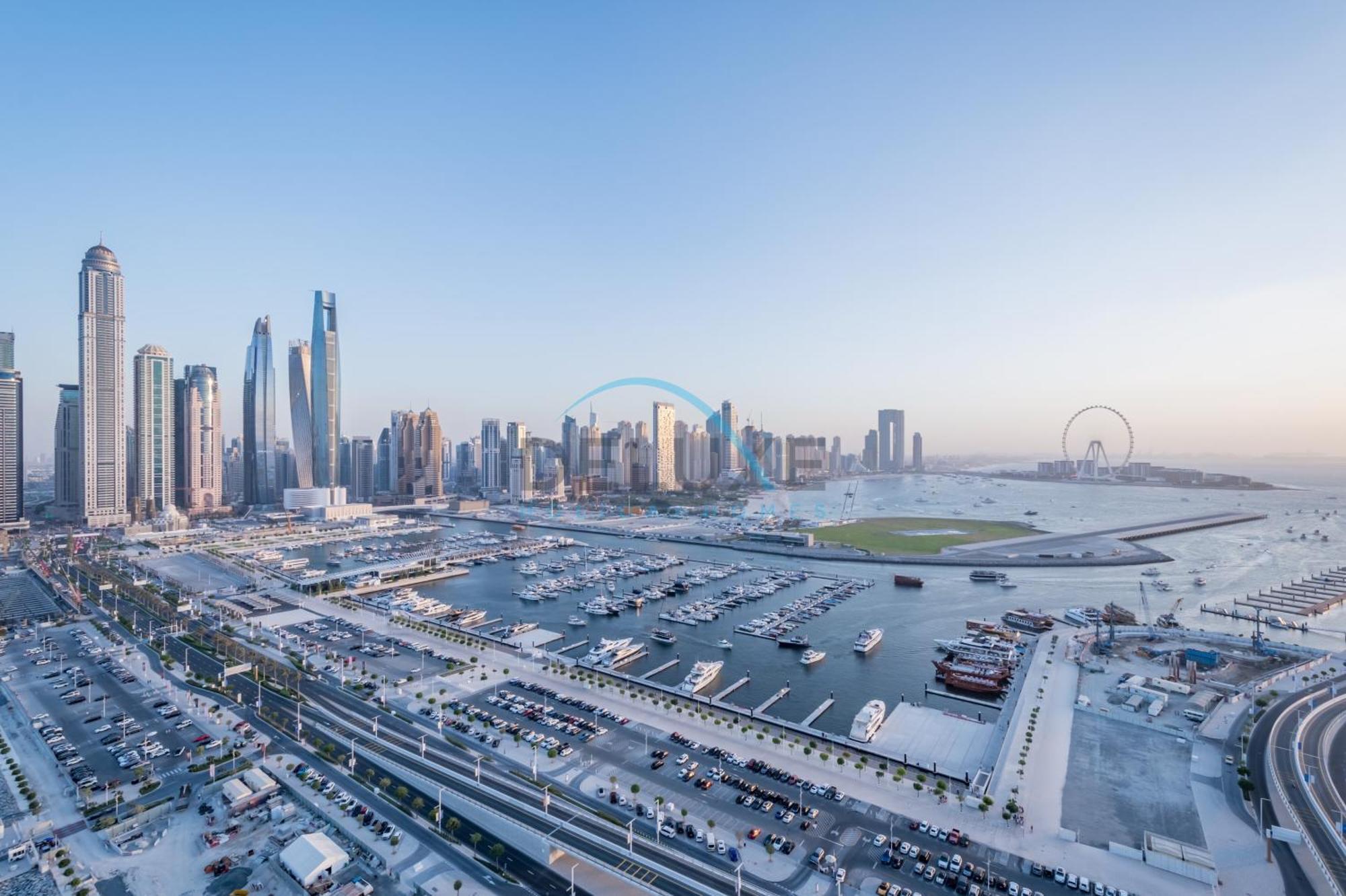 Classy 3br With Assistant At Sunrise Bay Tower 1 Emaar Beachfront, Marina By Deluxe Homes