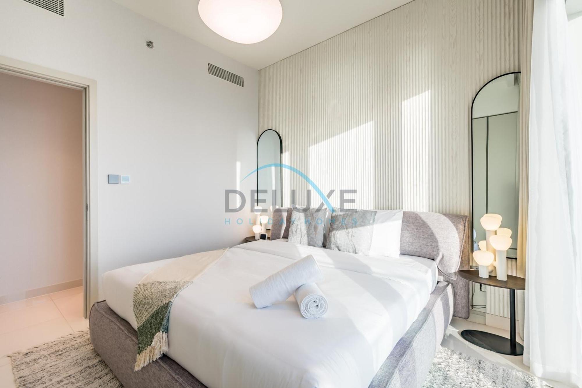 Classy 3br With Assistant At Sunrise Bay Tower 1 Emaar Beachfront, Marina By Deluxe Homes Apartment Dubai