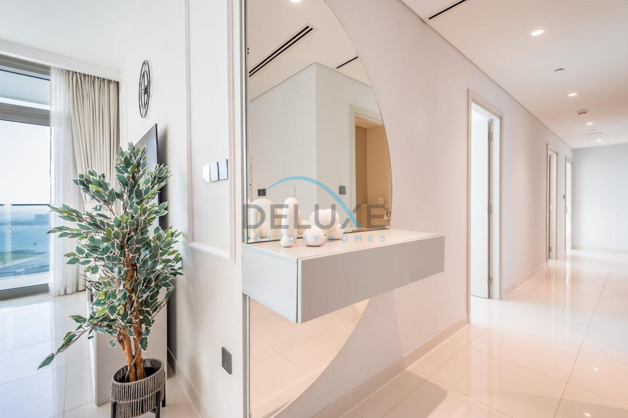 Classy 3br With Assistant At Sunrise Bay Tower 1 Emaar Beachfront, Marina By Deluxe Homes