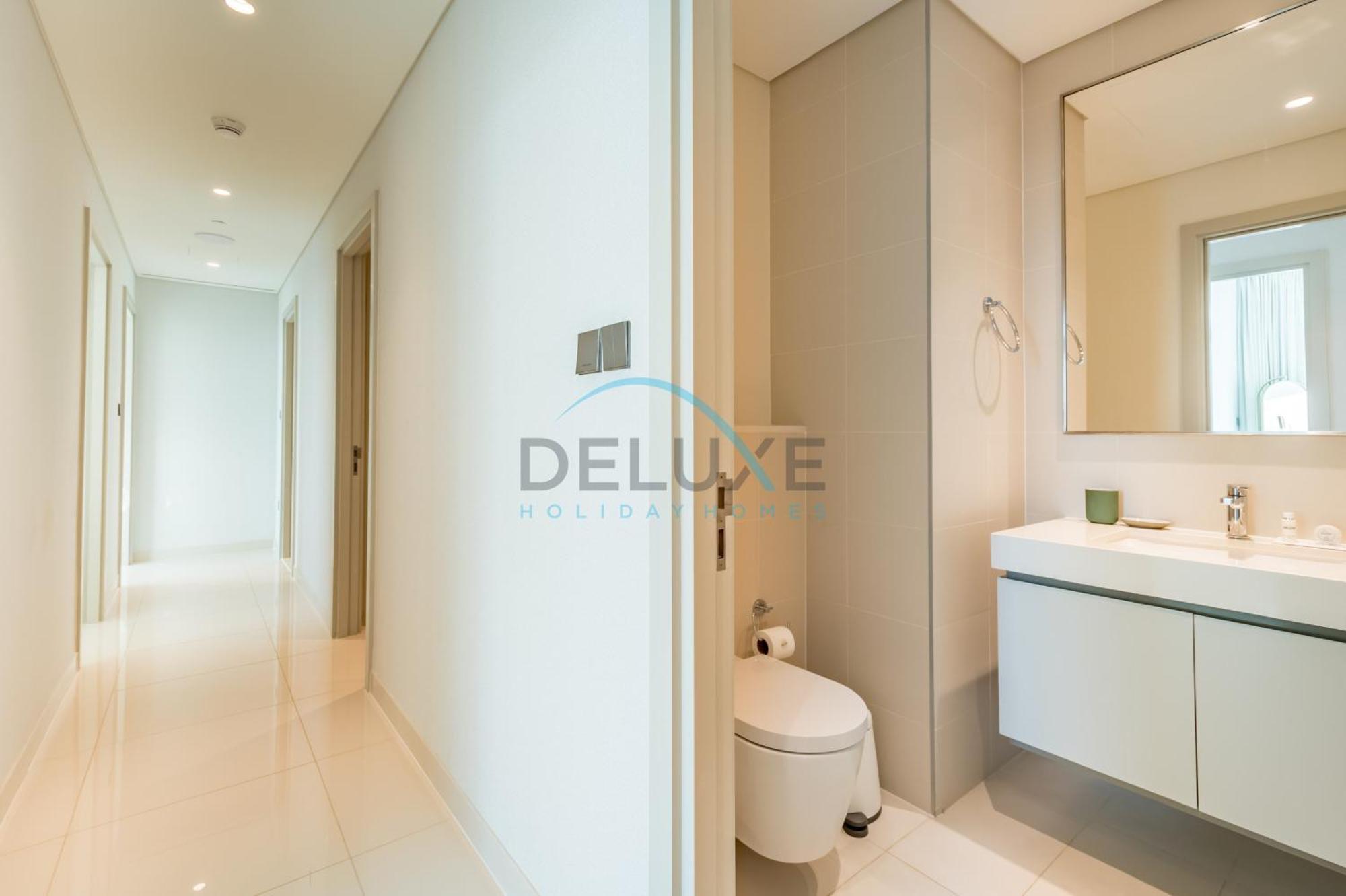 Classy 3br With Assistant At Sunrise Bay Tower 1 Emaar Beachfront, Marina By Deluxe Homes