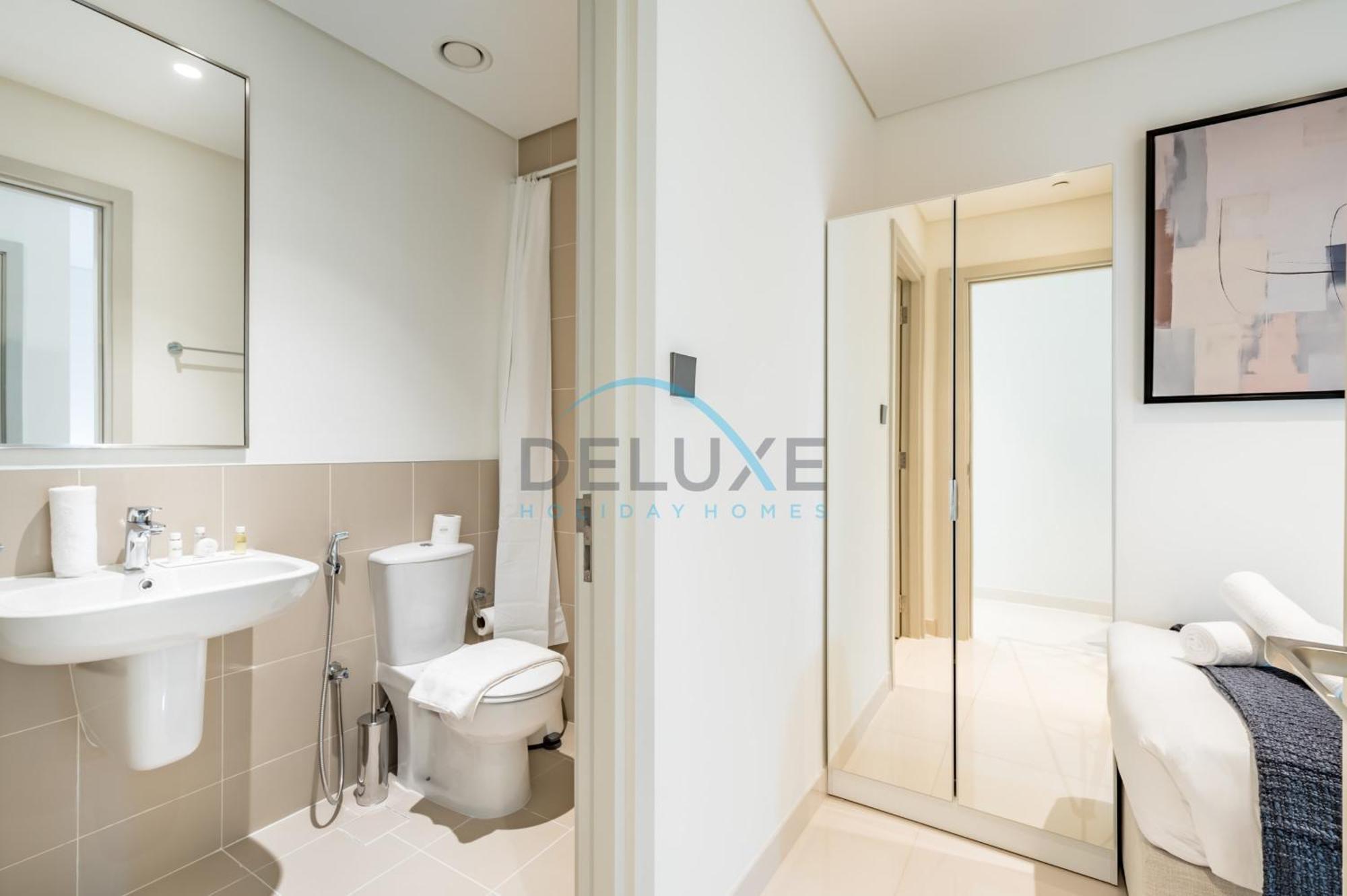 Classy 3br With Assistant At Sunrise Bay Tower 1 Emaar Beachfront, Marina By Deluxe Homes Dubai