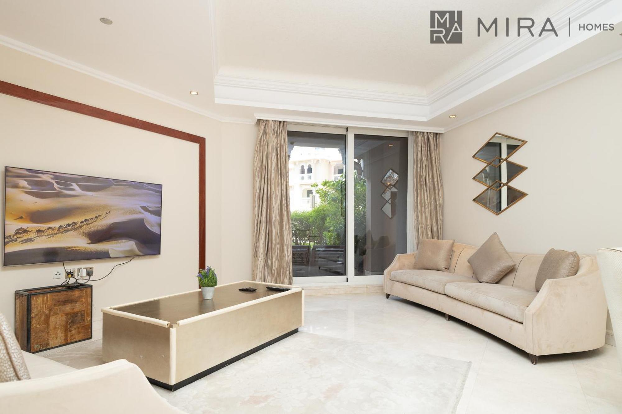 Mira Homes - Spacious 2 Bedroom With Patio In Palm Jumeirah Apartment Dubai