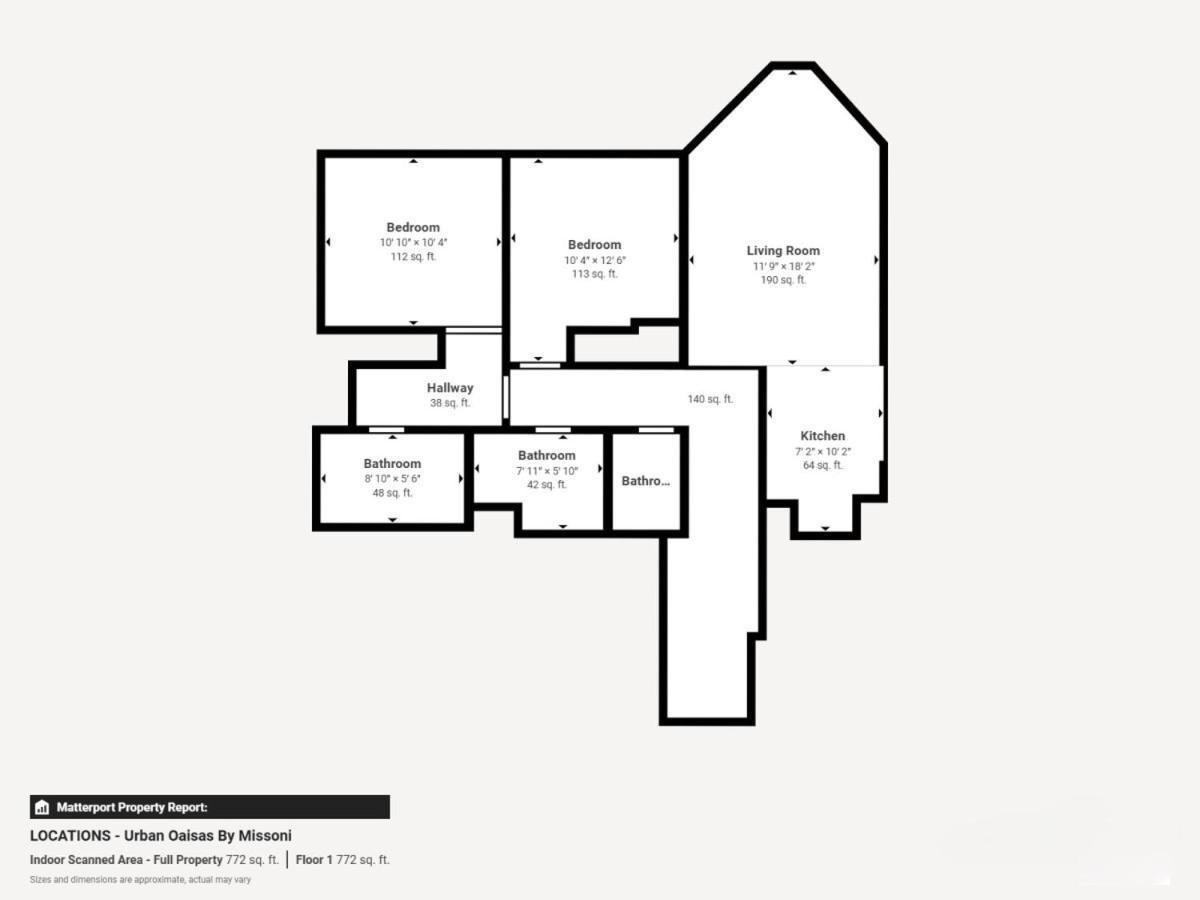 Apartment Urban Oasis - Classy Two Bedroom With View