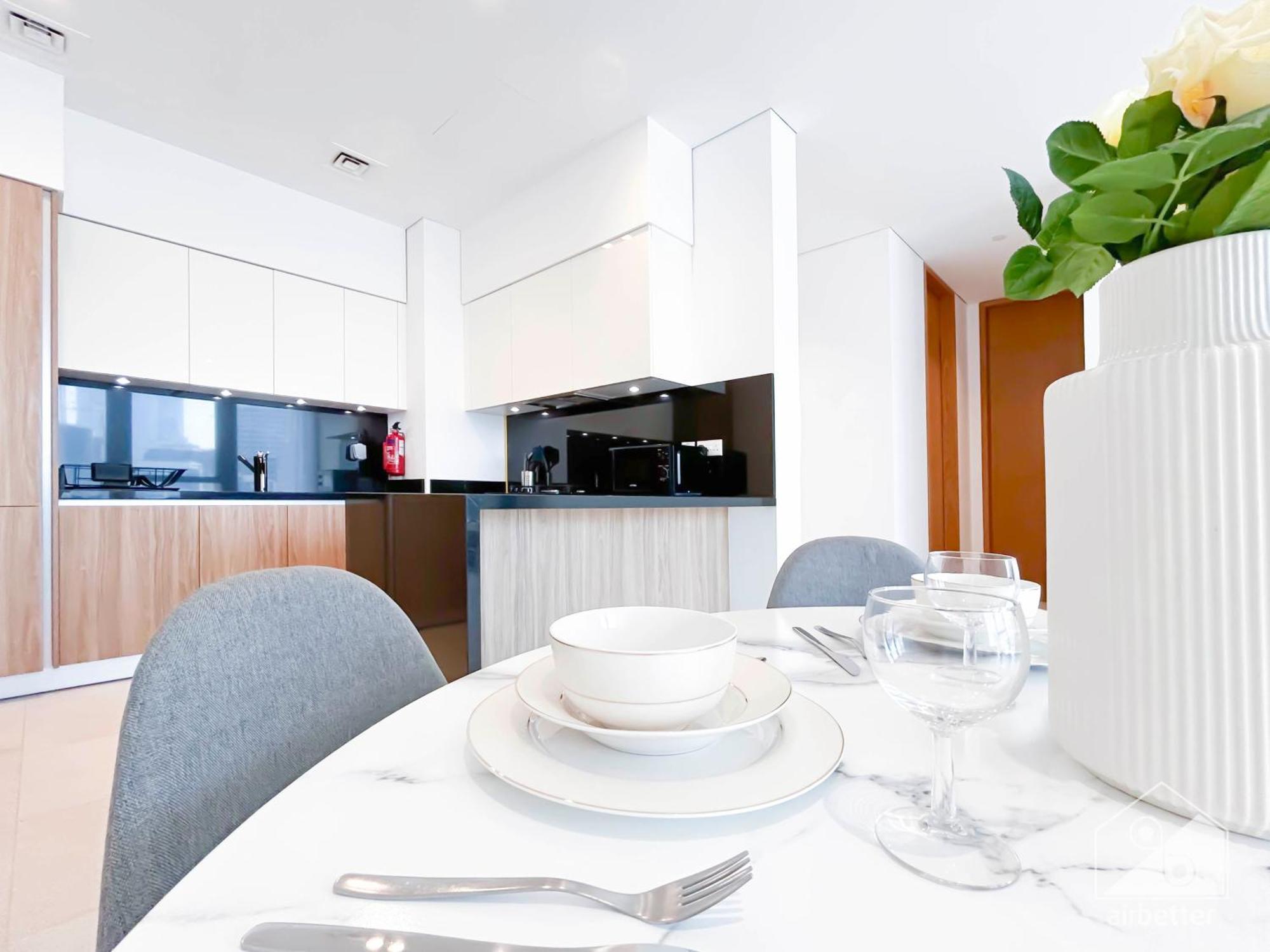 Apartment Stylish 1bedroom Getaway In Business Bay Dubai