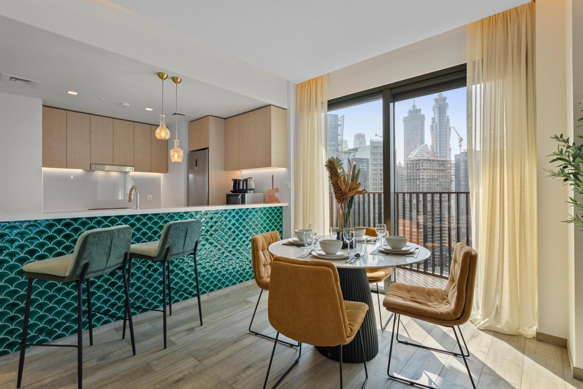 Stunning 1 Bedroom W Burj Khalifa View