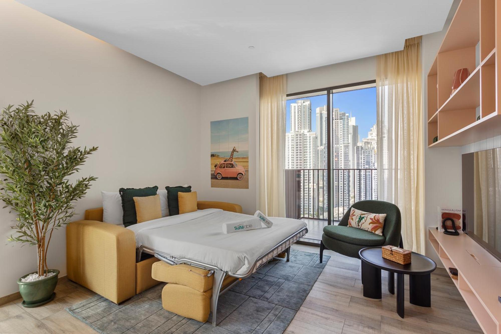 Stunning 1 Bedroom W Burj Khalifa View * Dubai