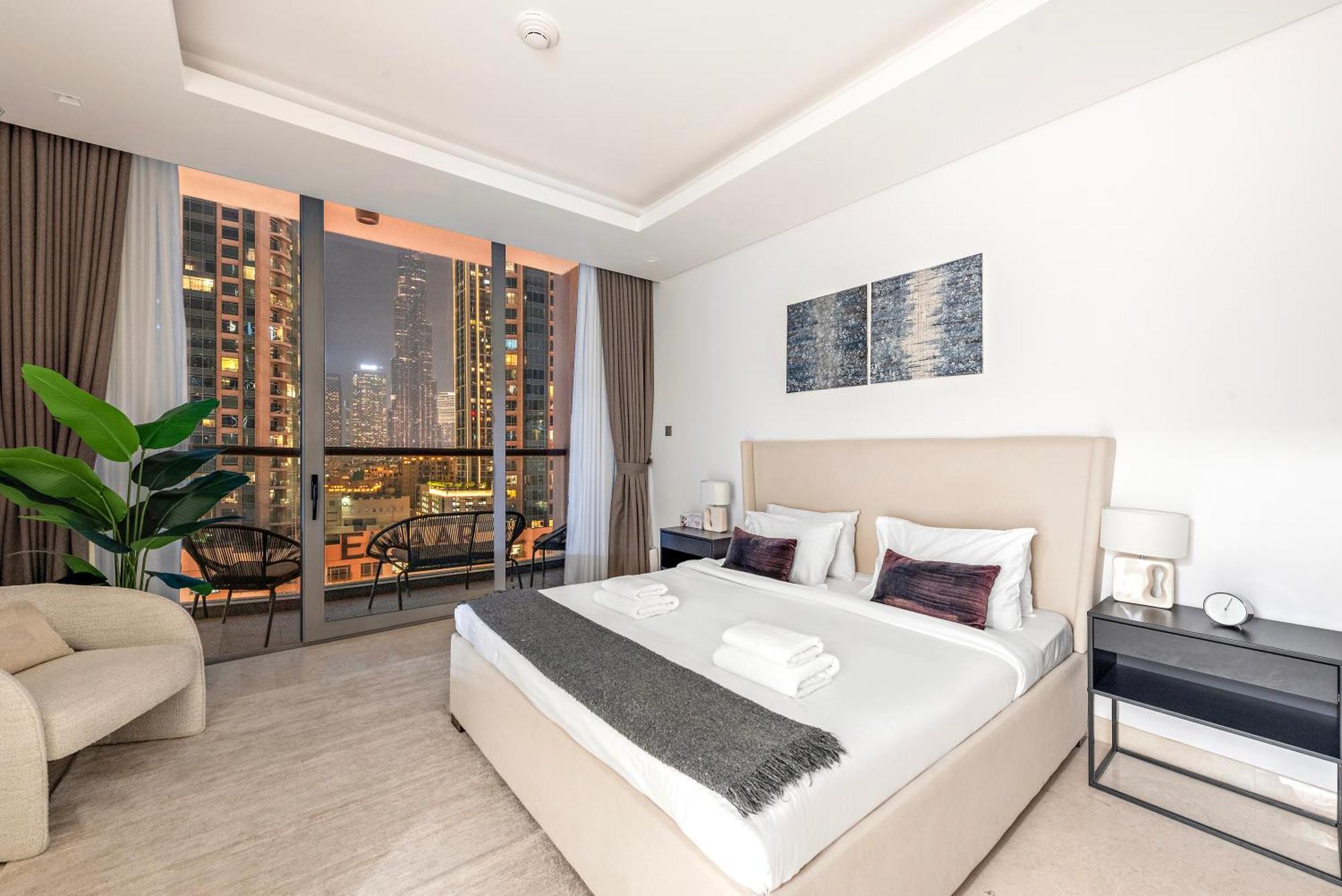 Elegant 1br With Walk-in Closet & Burj Views Apartment Dubai