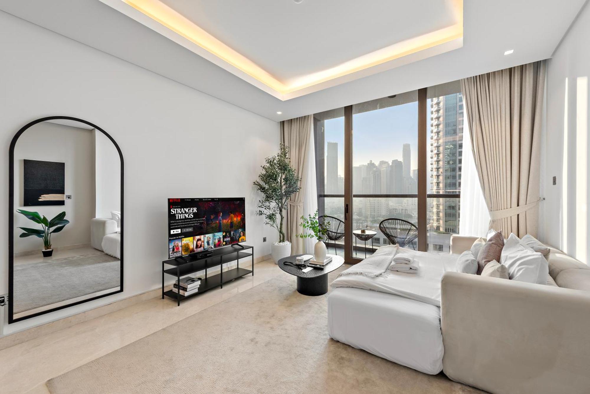 Elegant 1br With Walk-in Closet & Burj Views Apartment Dubai