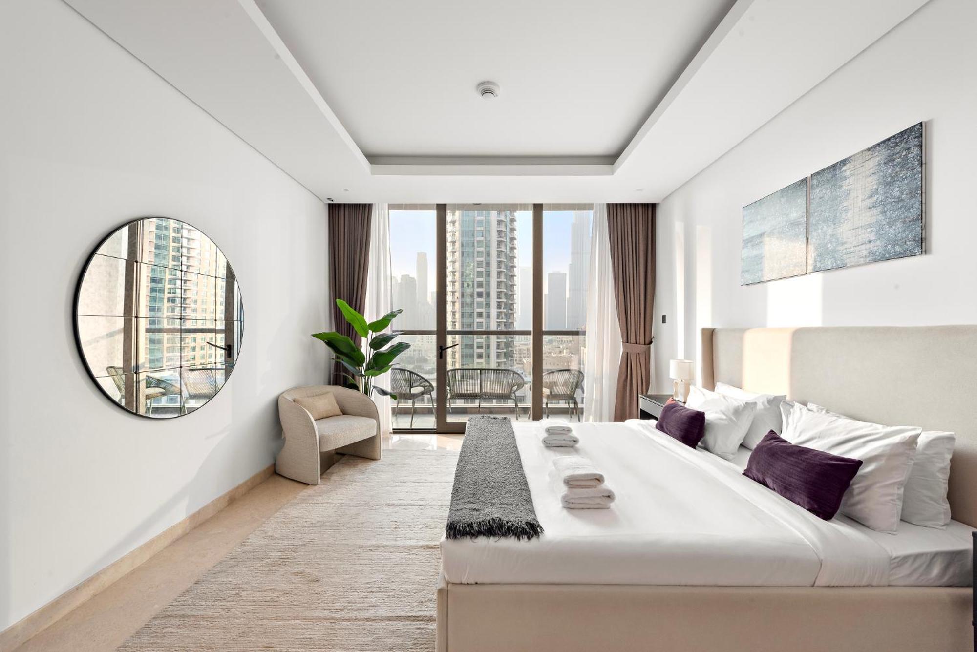 Elegant 1br With Walk-in Closet & Burj Views *