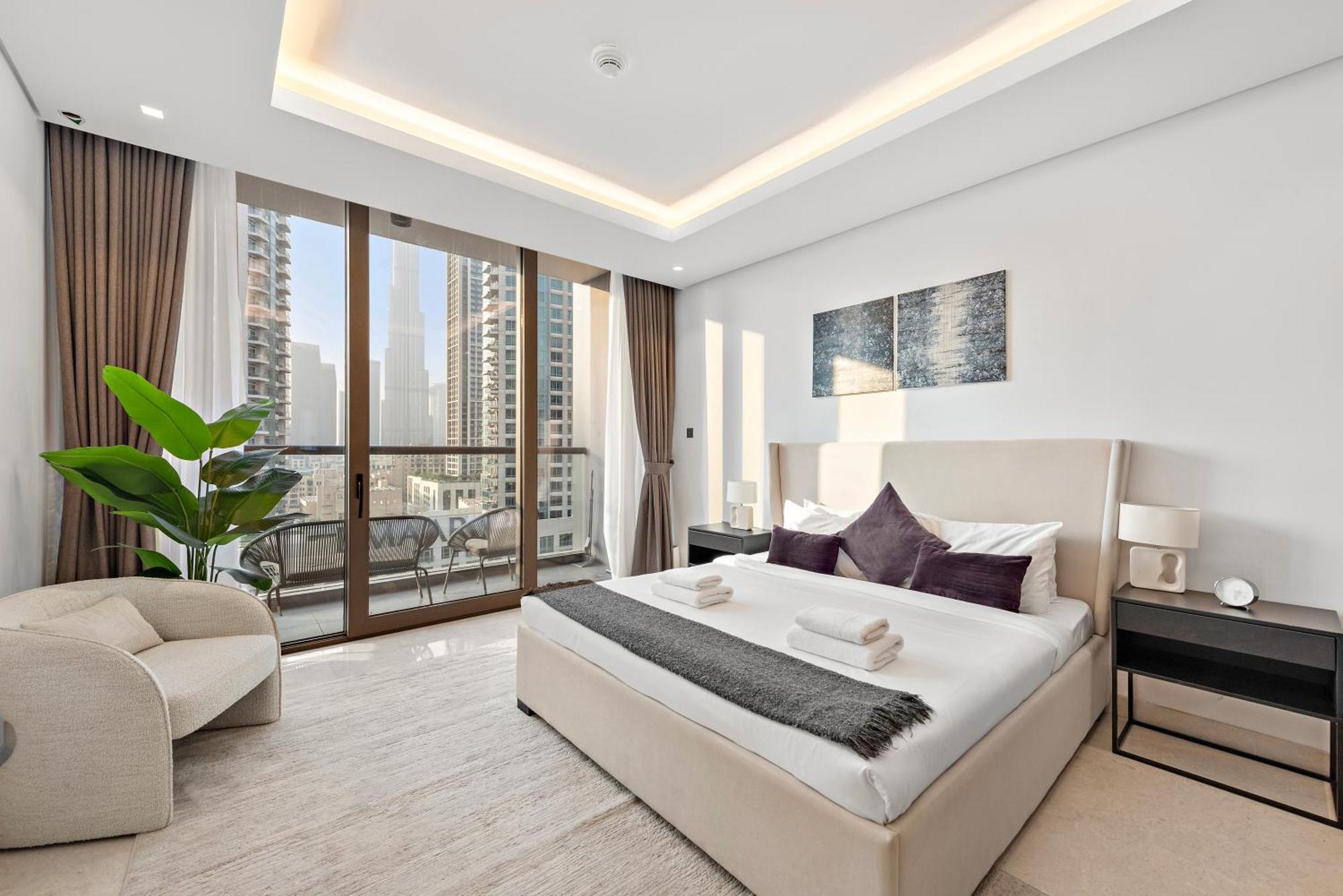 Apartment Elegant 1br With Walk-in Closet & Burj Views *