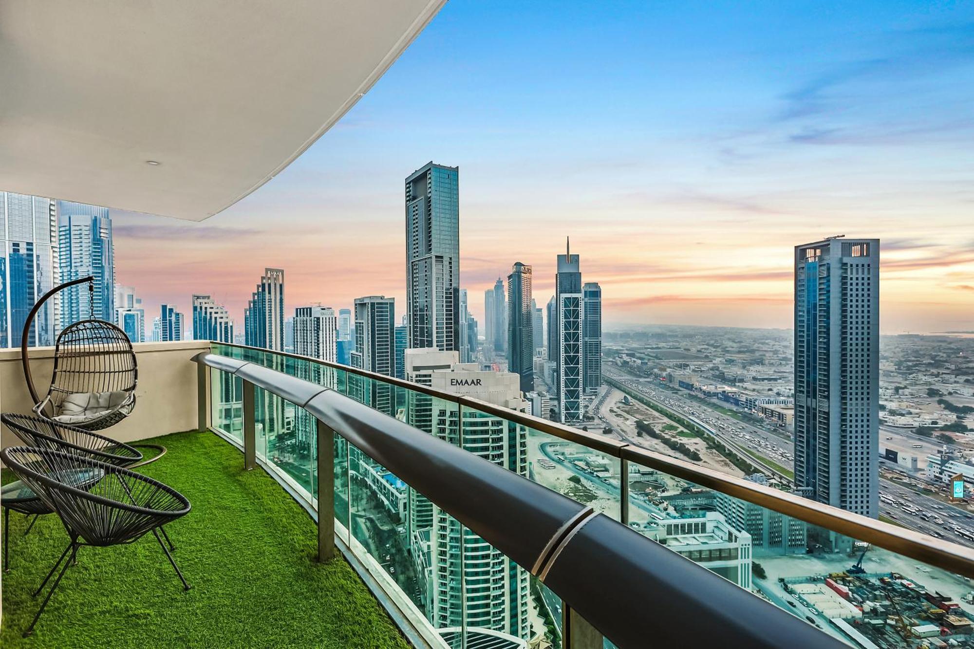 Apartment First Class 2br Amazing Skyline And Sea Views From Balcony *