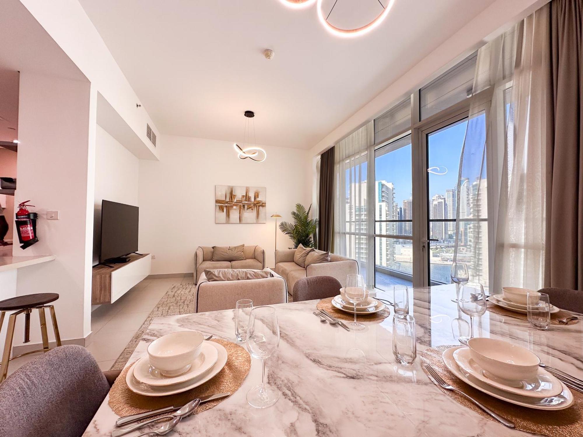 Apartment Luxurious 2br In Vezul Residence, Business Bay - 13ab01 Dubai