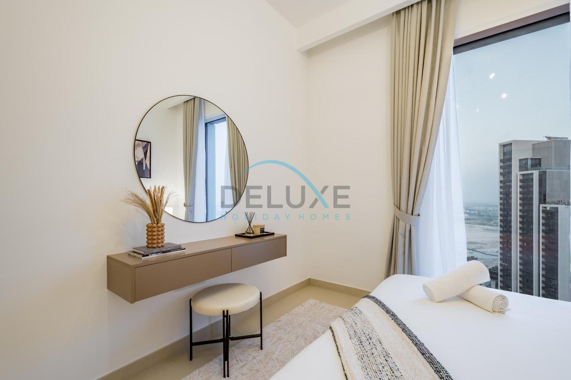 Classy 1br At Creek Horizon Tower 1, Creek Harbour By Deluxe Homes * Dubai