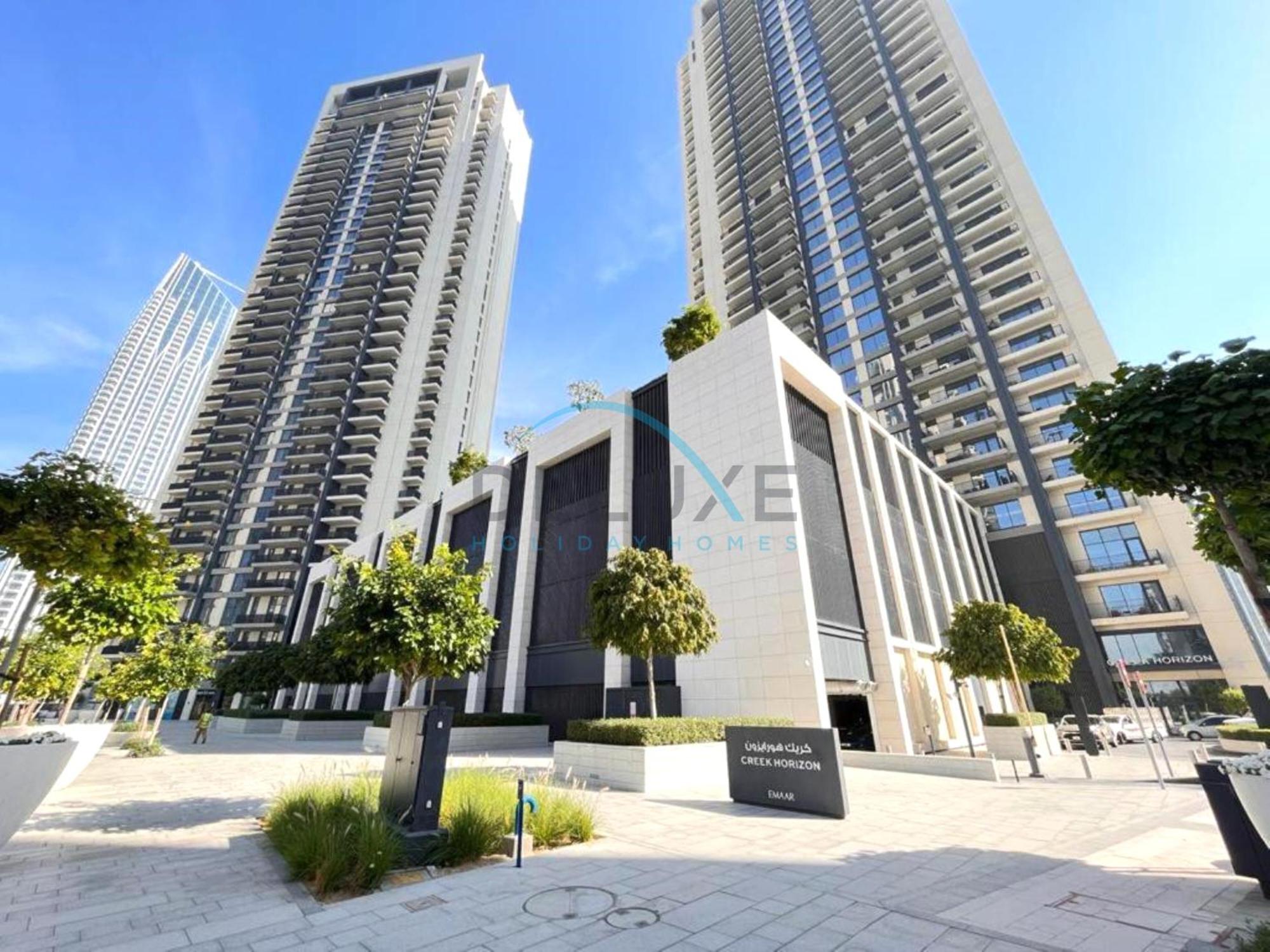Classy 1br At Creek Horizon Tower 1, Creek Harbour By Deluxe Homes Dubai