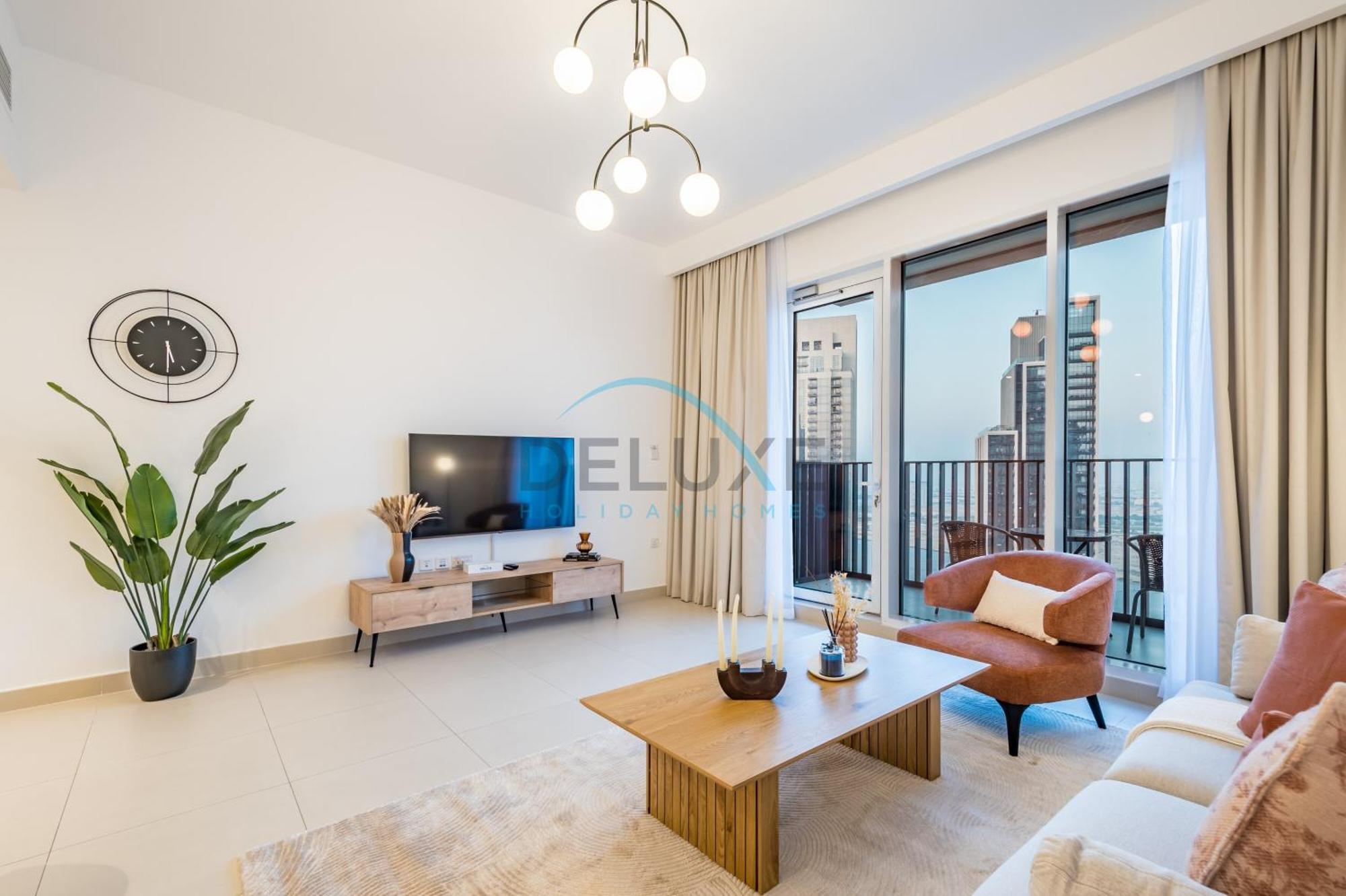 Classy 1br At Creek Horizon Tower 1, Creek Harbour By Deluxe Homes Apartment Dubai