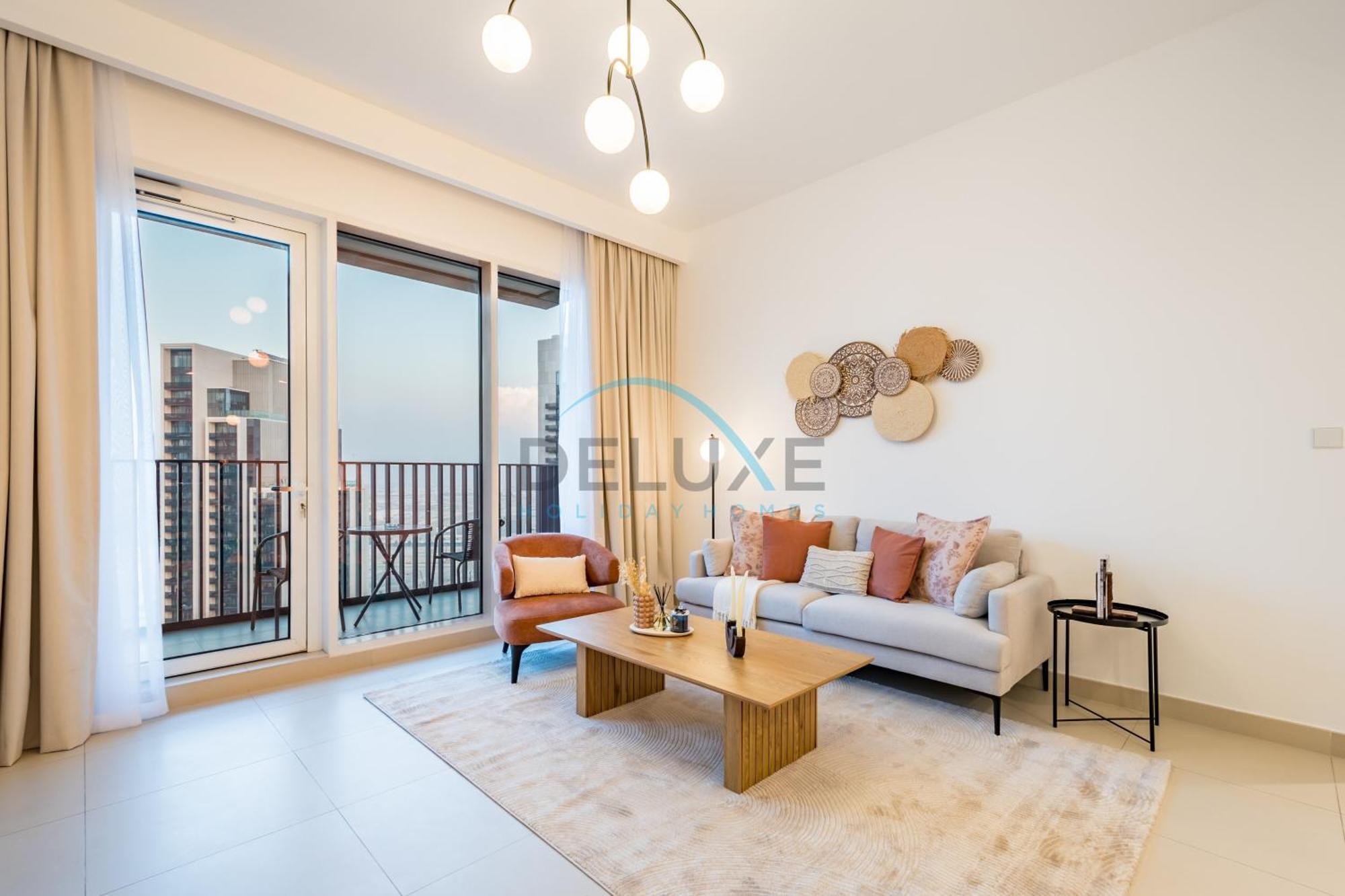 Classy 1br At Creek Horizon Tower 1, Creek Harbour By Deluxe Homes * Dubai
