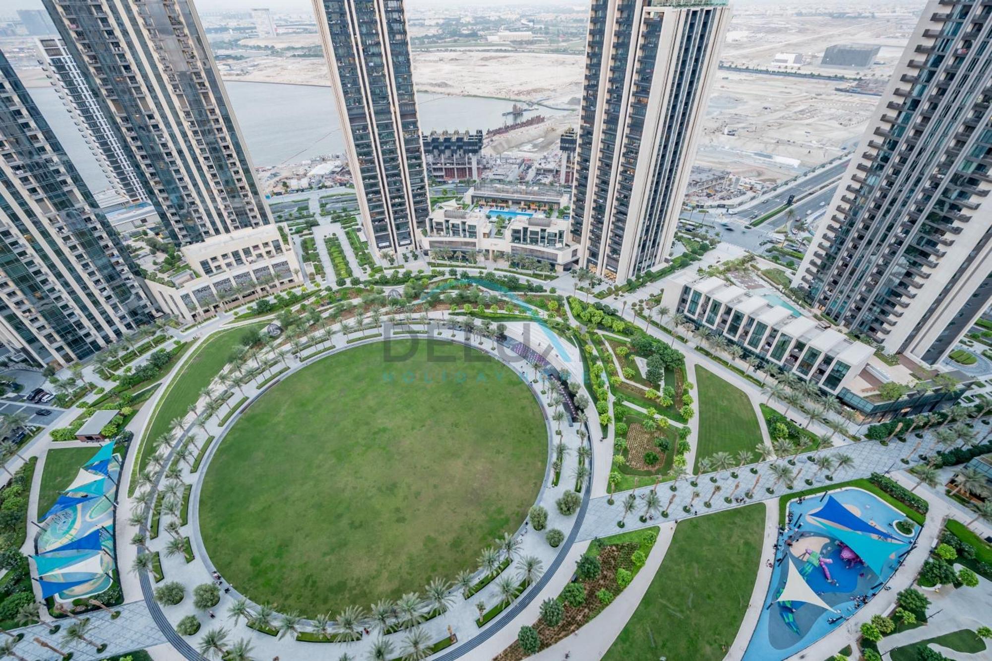 Classy 1br At Creek Horizon Tower 1, Creek Harbour By Deluxe Homes