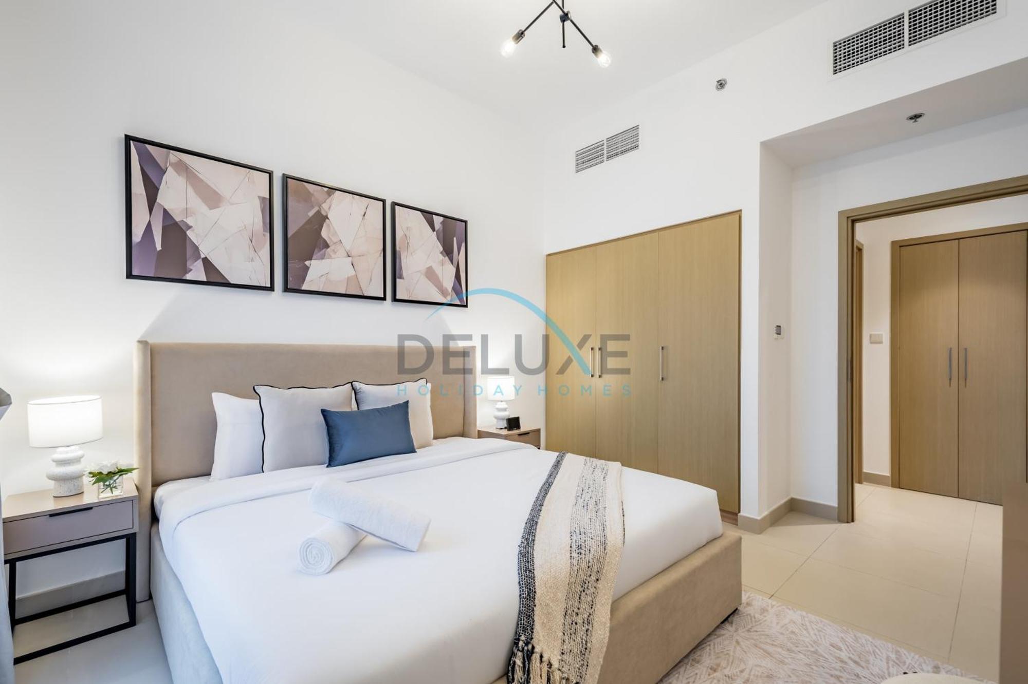Classy 1br At Creek Horizon Tower 1, Creek Harbour By Deluxe Homes