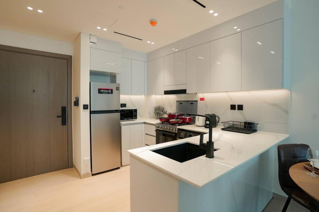 1-Bed In Binghatti Emerald With Pool