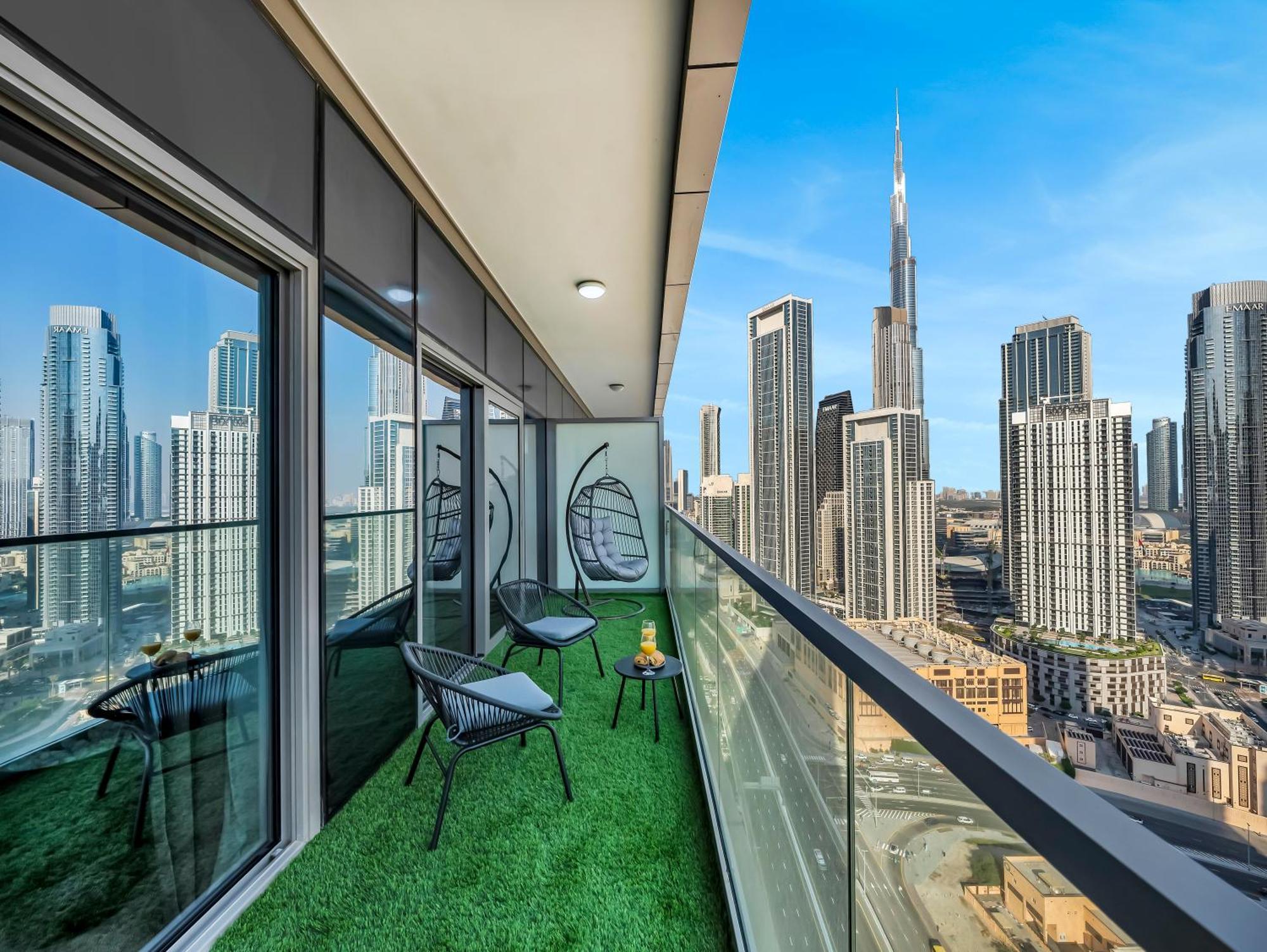 Wonderfulstay At Paramount - Highest Infinity Pool - Burj Khalifa View - Brand New Luxury Apartment