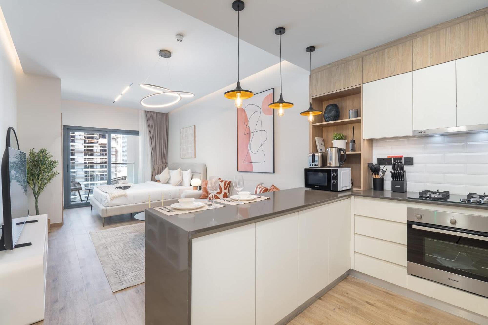 Indulge In Peace In In Jvc That Sleeps 2 Apartment Dubai