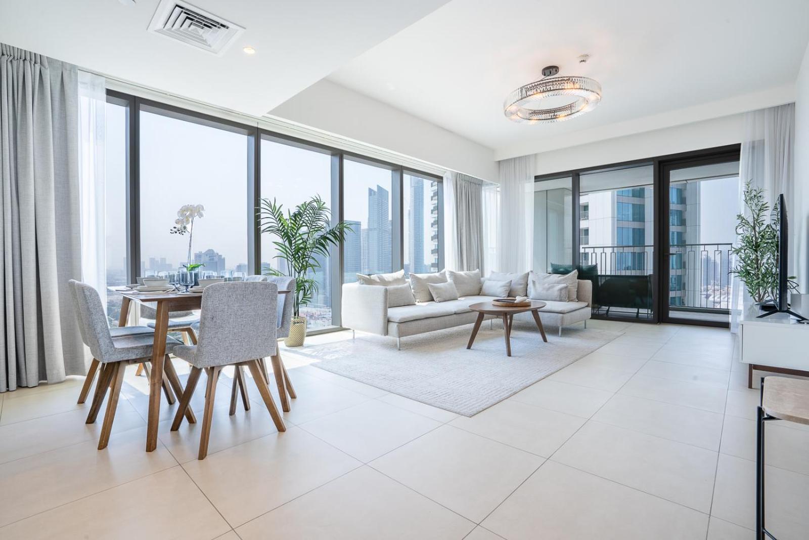 Apartment Rh - Beautiful Burj Khalifa View, 03br With Maid's Room, 7 Mins Walk To Mall Dubai