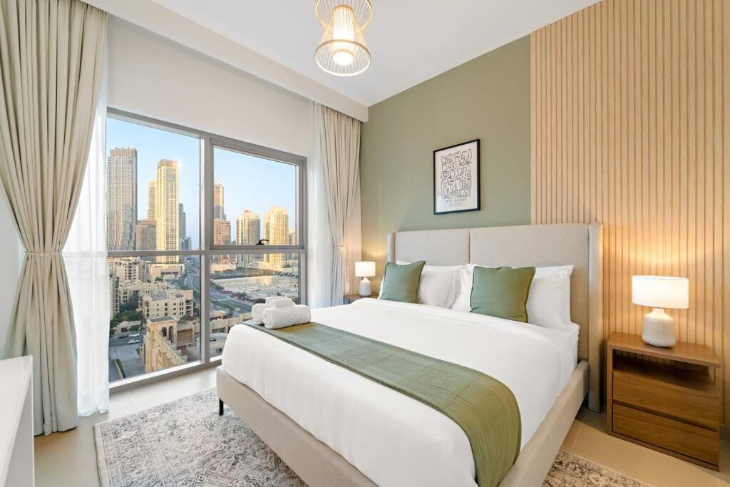 Apartment Elegant 3br - Stunning Burj Khalifa View *