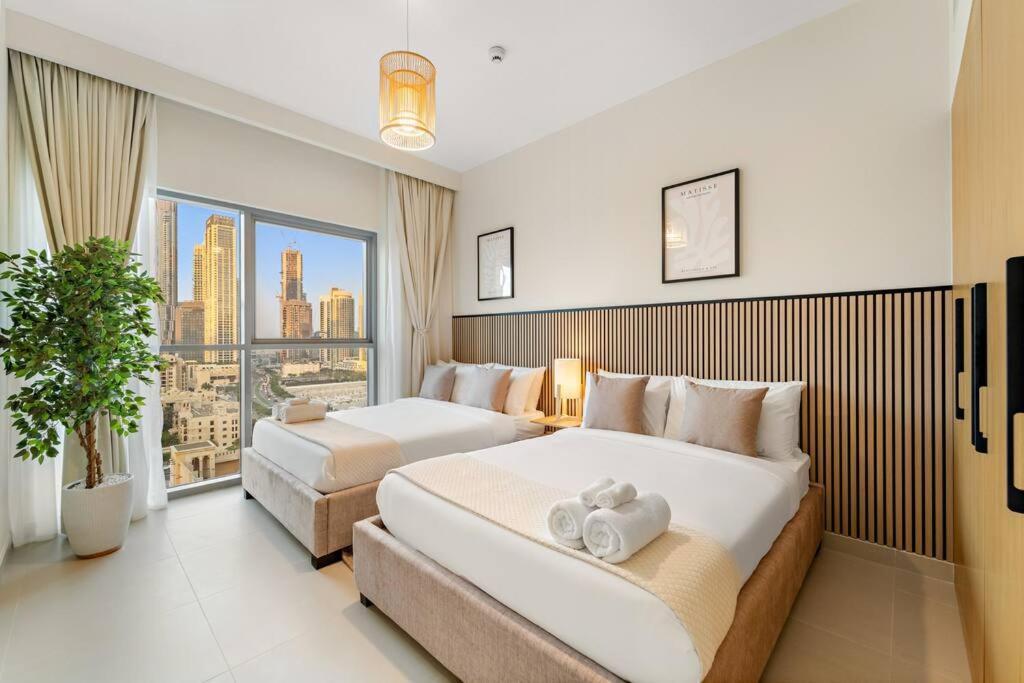 Elegant 3br - Stunning Burj Khalifa View *