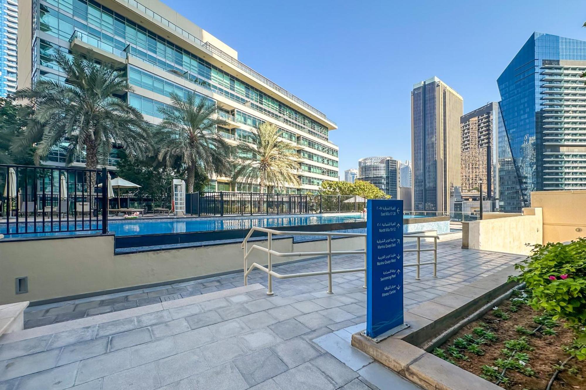 Apartment Marina Quays West-charming 1-br Retreat In The Heart Of Marina Dubai