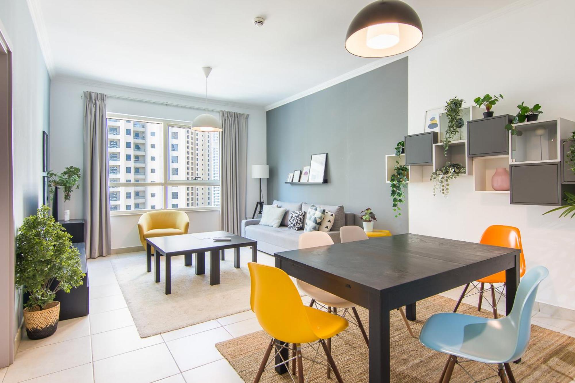 Apartment Marina Quays West-charming 1-br Retreat In The Heart Of Marina Dubai