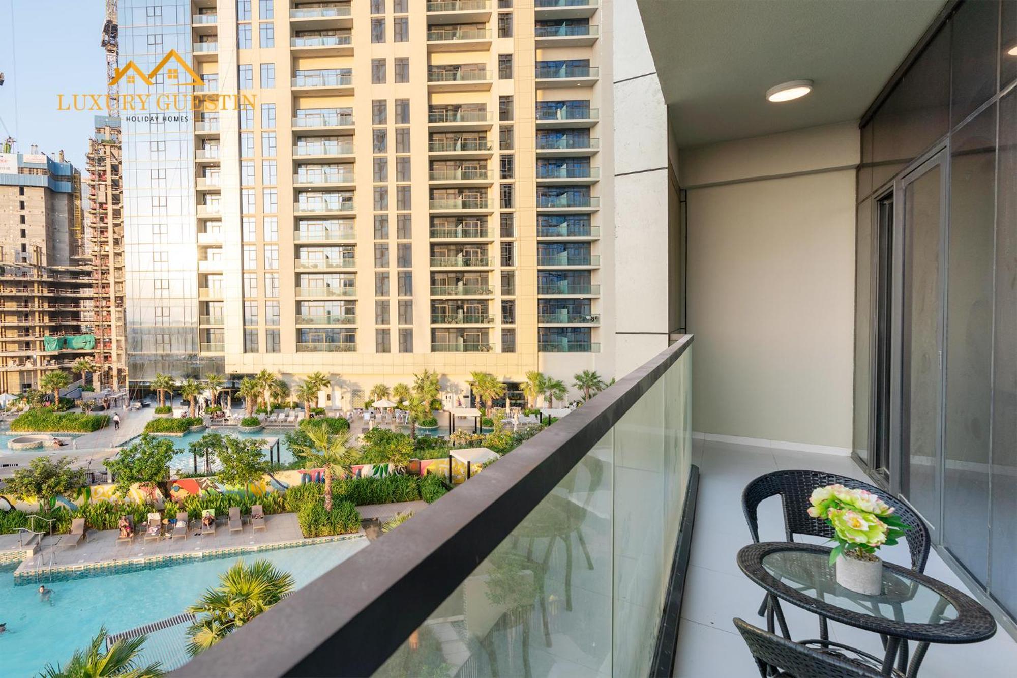 Elegant 2-br With Canal & Views Pool Amenities * Dubai