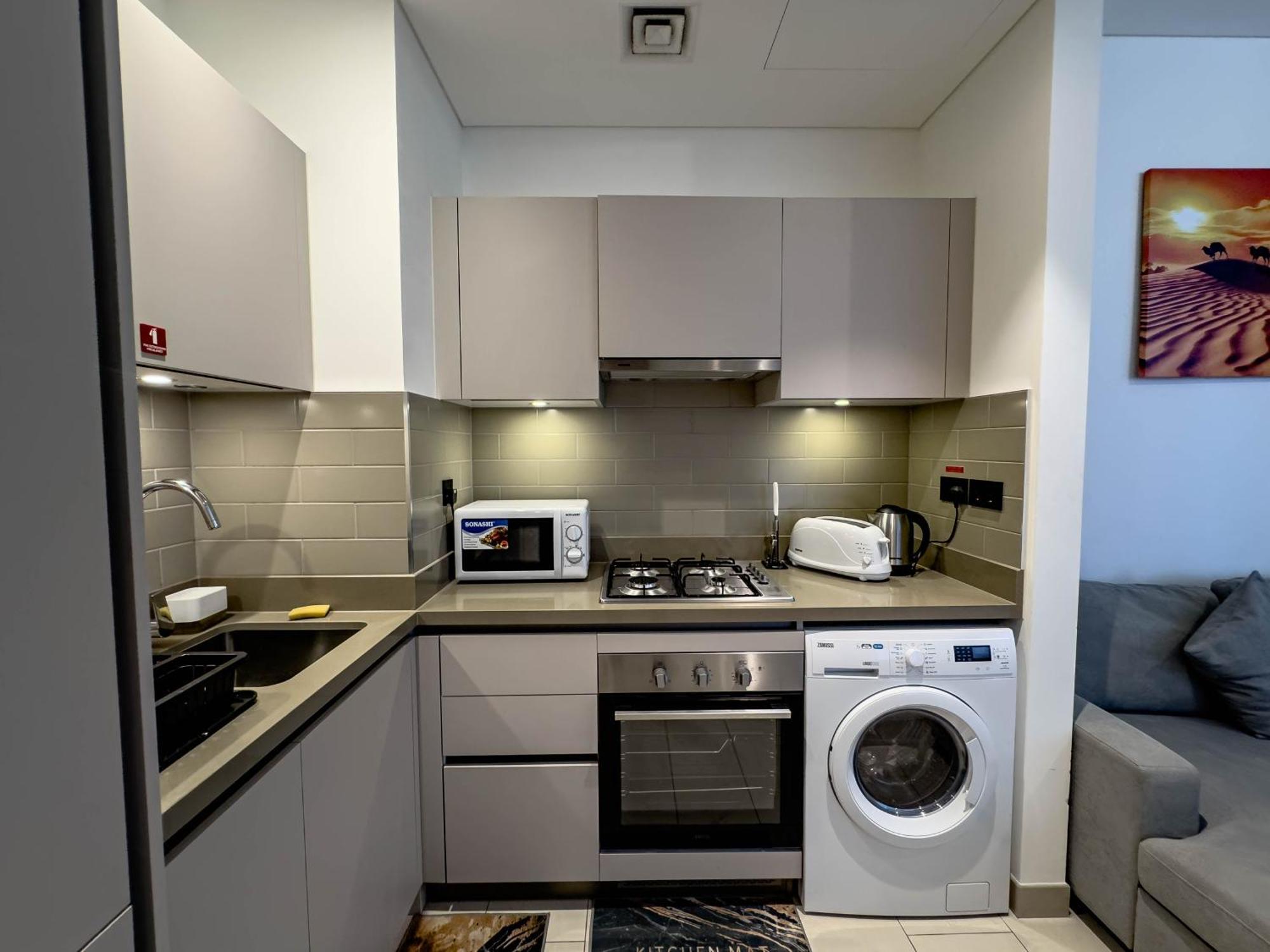 Apartment Elegant 1br In Sobha Hartland *