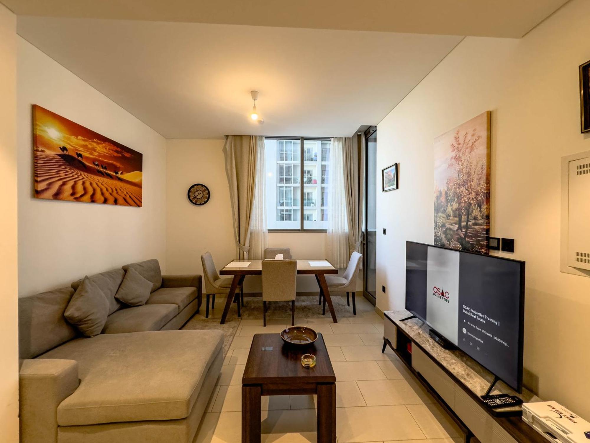 Elegant 1br In Sobha Hartland Apartment *